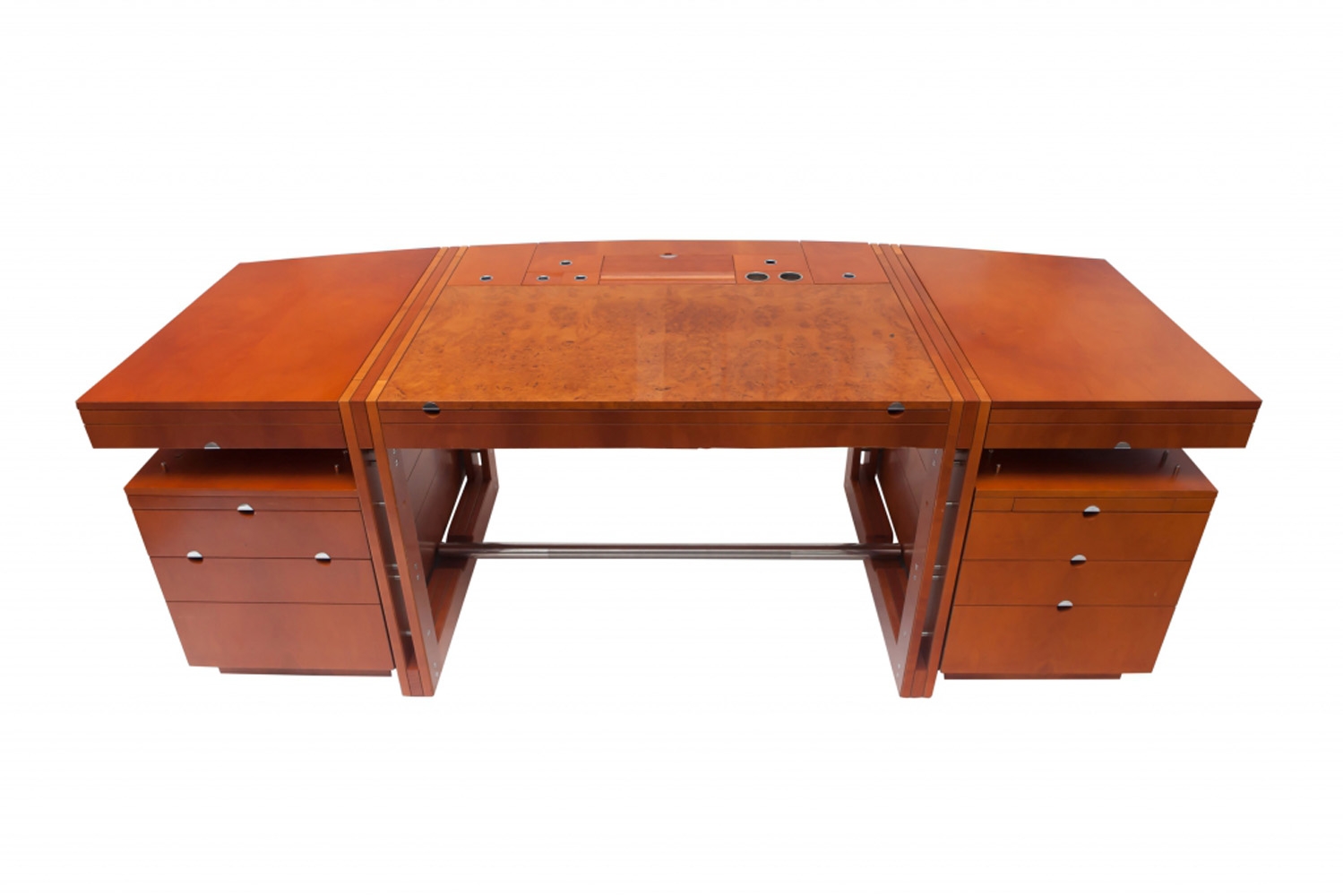 Rare Walnut & Oak Target Desk, Jaime Tresserra - 1988