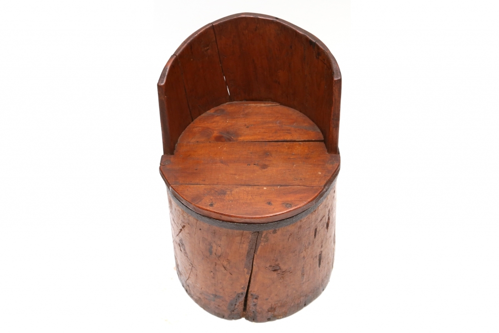 Rare Wooden Farmer's Chair - 18th Century 