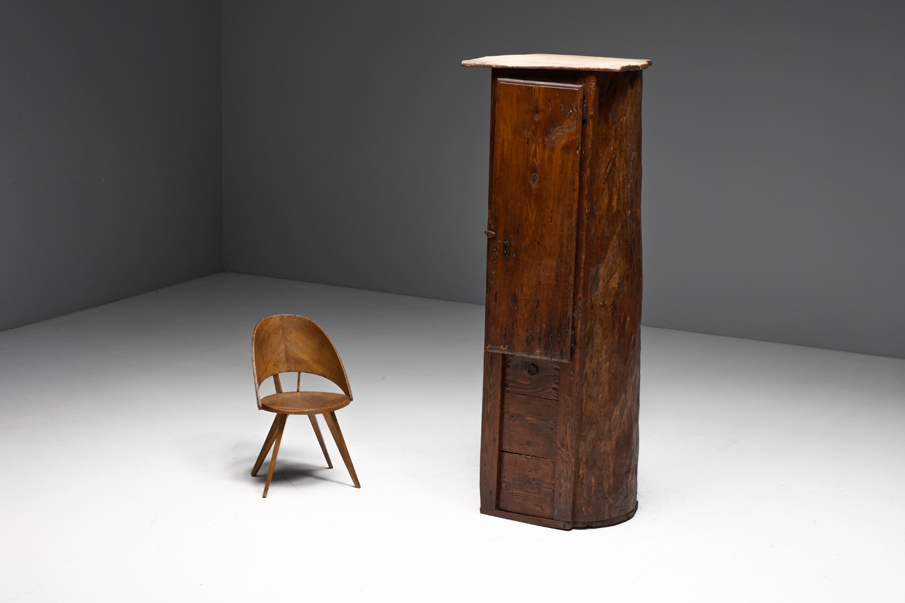  Huguenot Hiding Cabinet, France - 17th Century