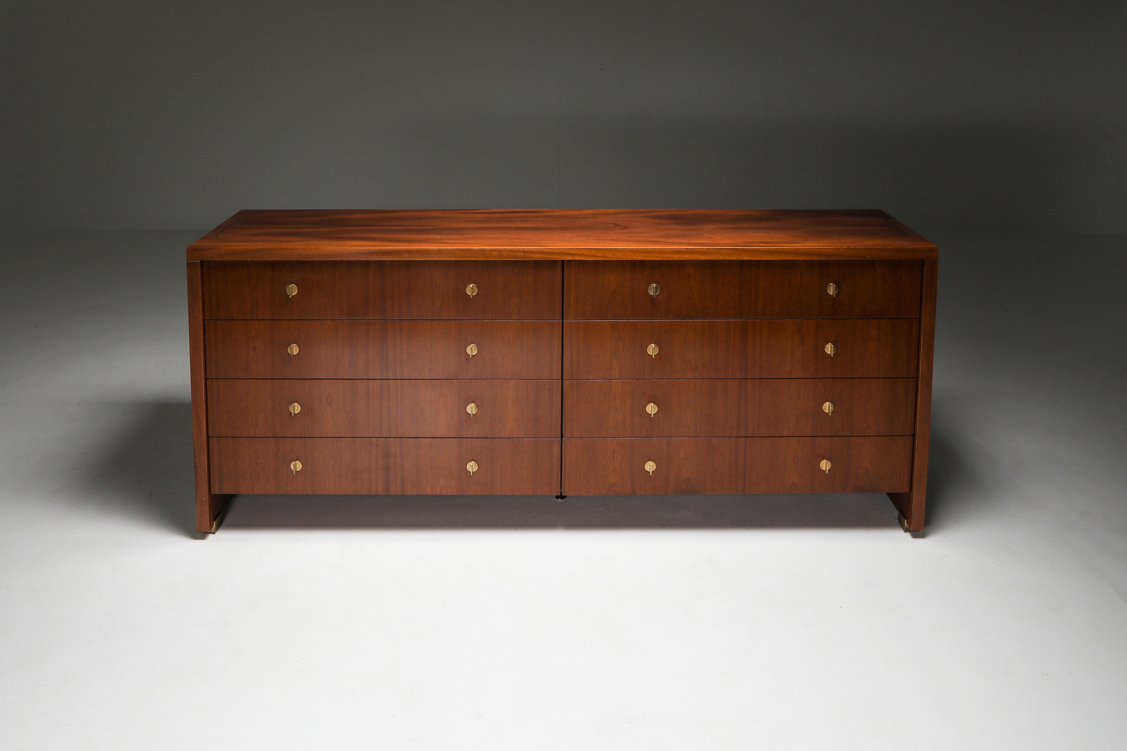 Italian Commode with Drawers Attributed to Carlo Scarpa - 1965