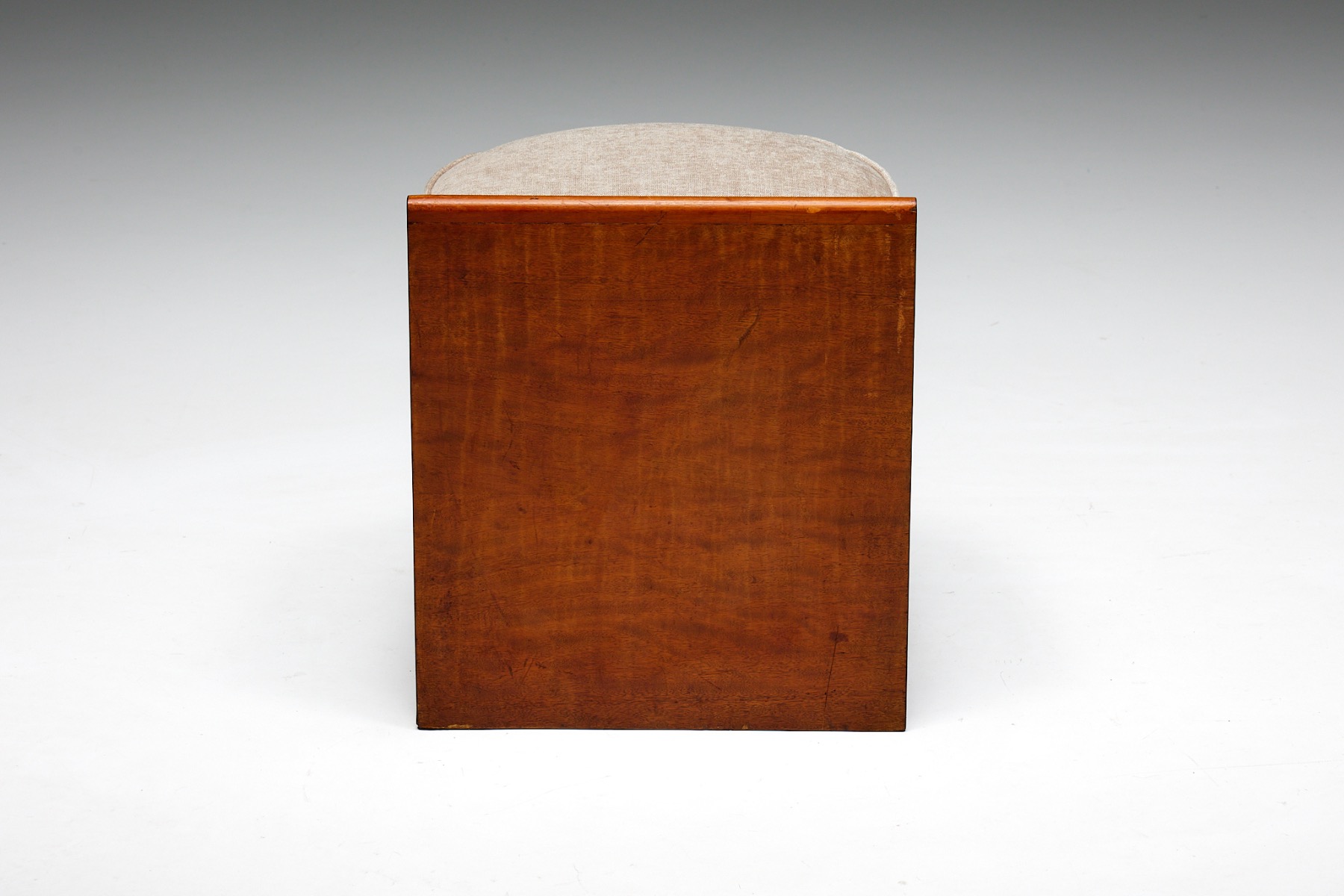 Italian Minimalist Stool - 1950s