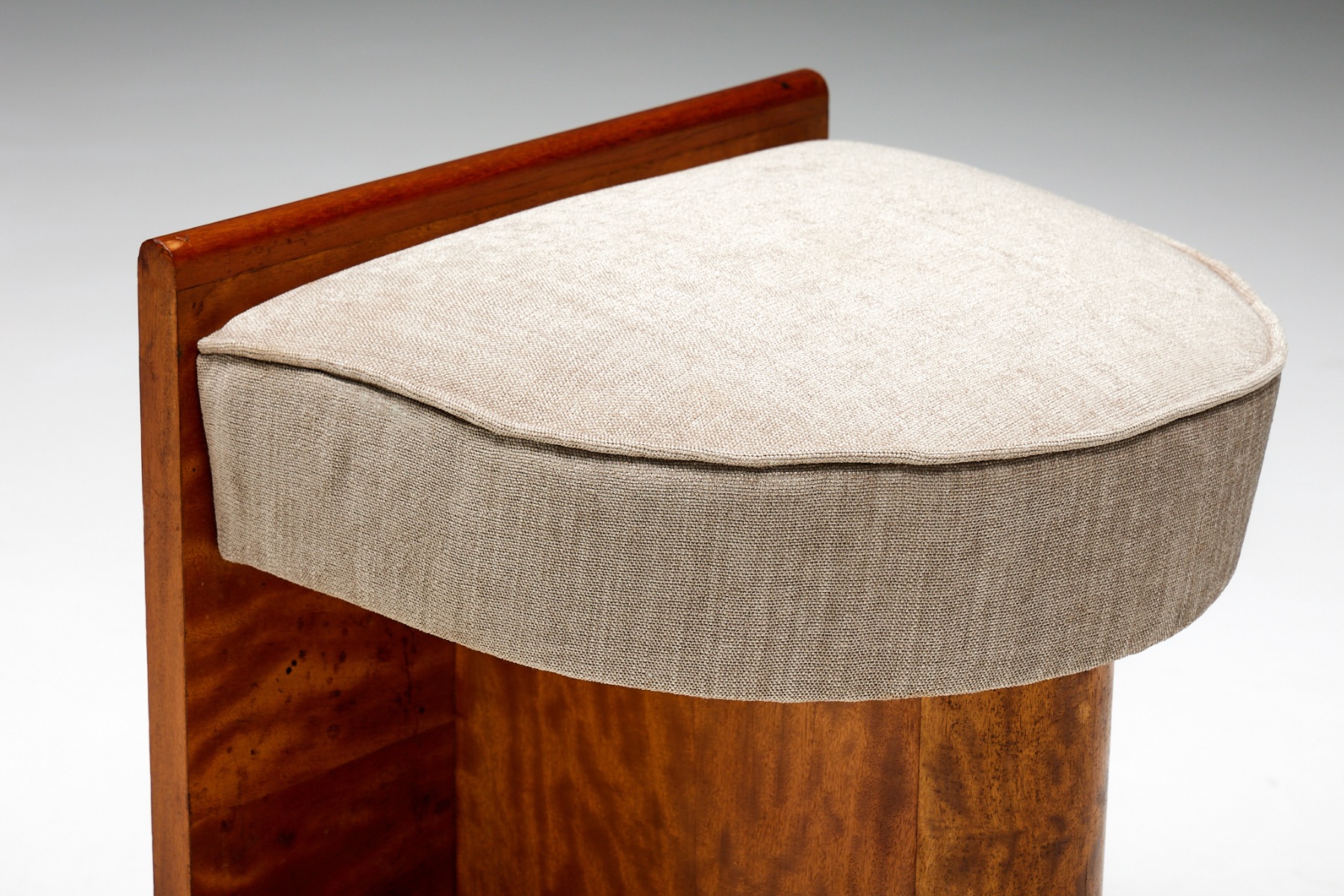 Italian Minimalist Stool - 1950s
