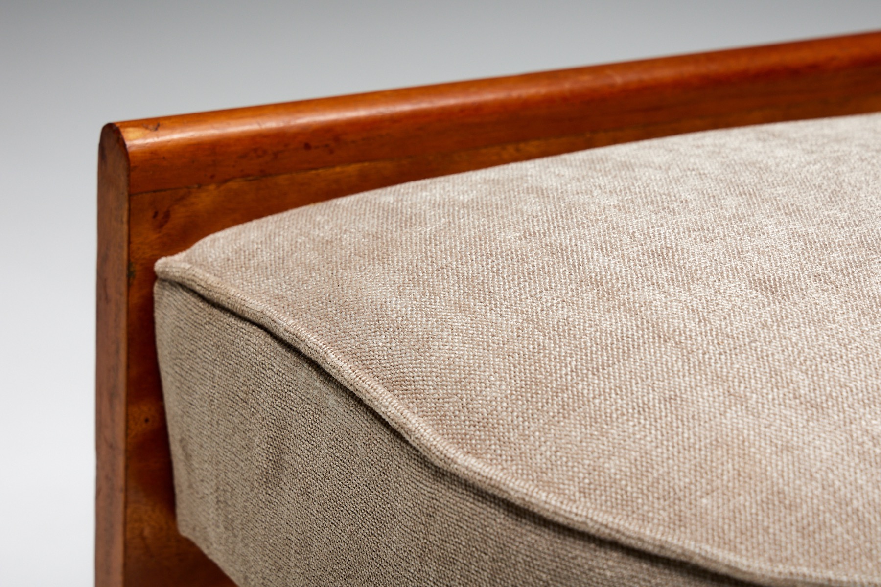 Italian Minimalist Stool - 1950s