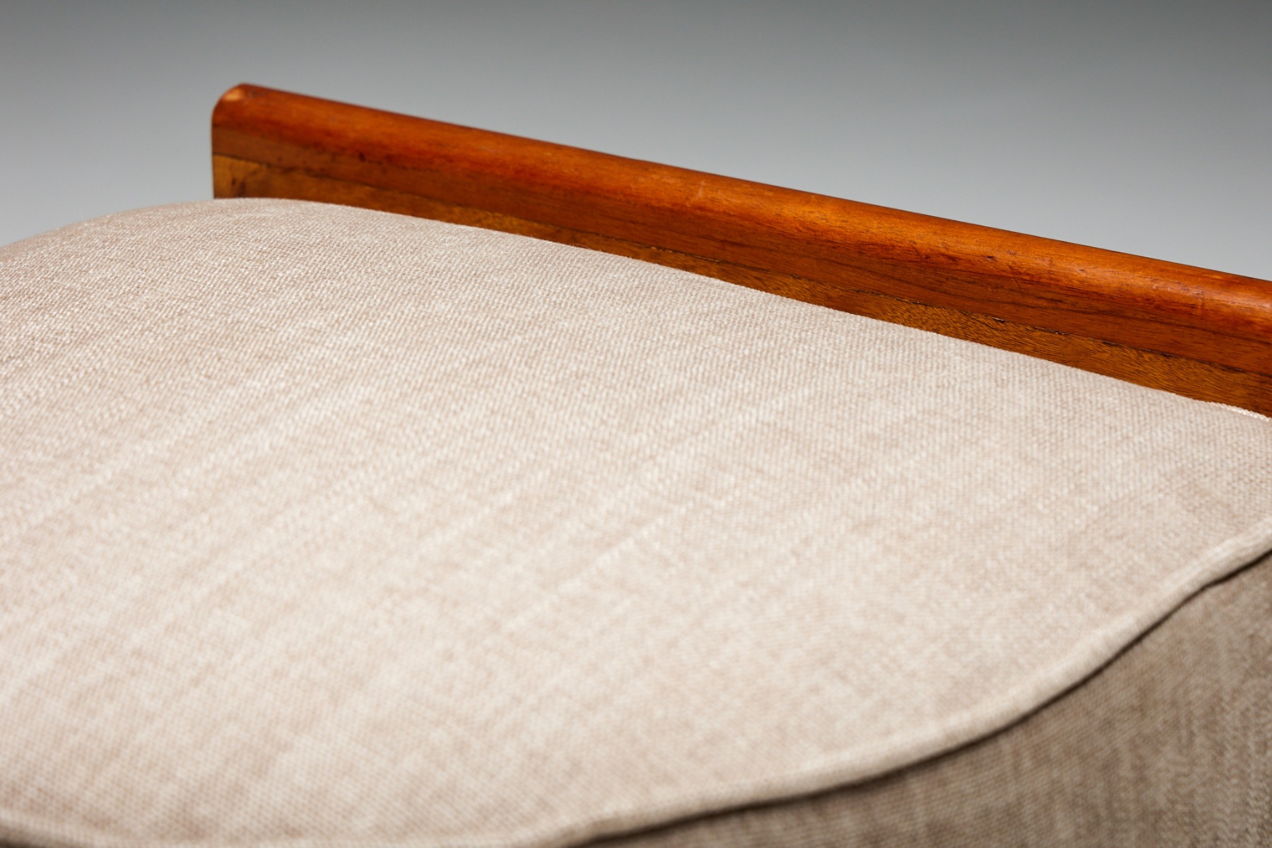 Italian Minimalist Stool - 1950s