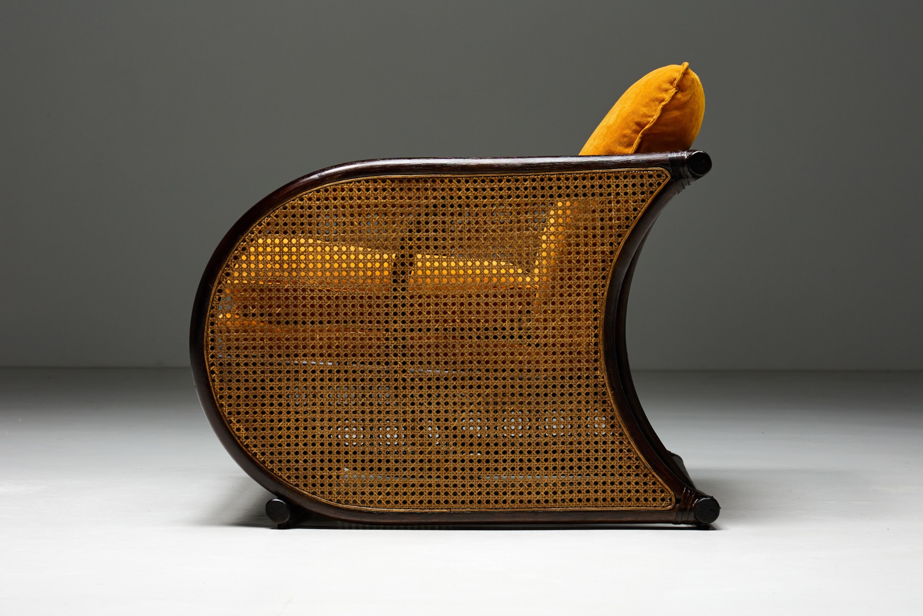 Italian Bamboo Armchairs - 1970s