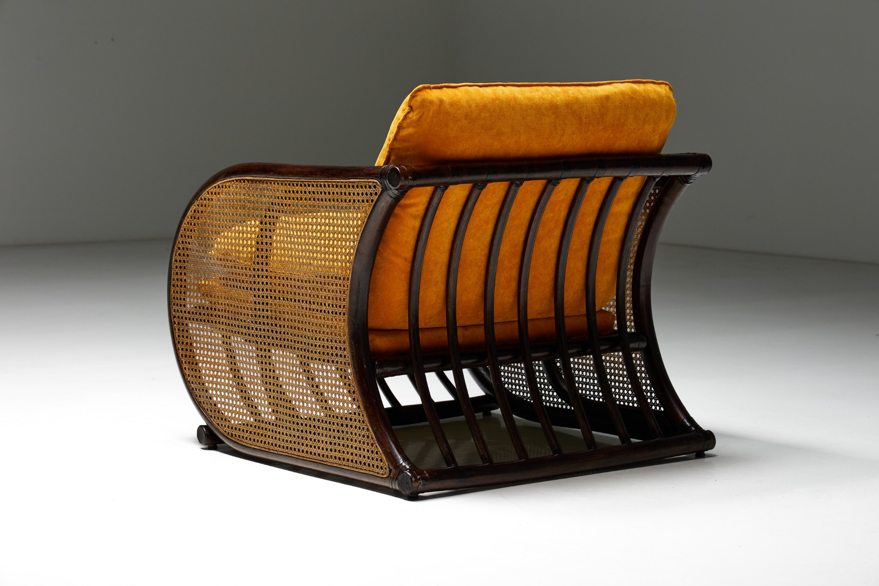 Italian Bamboo Armchairs - 1970s