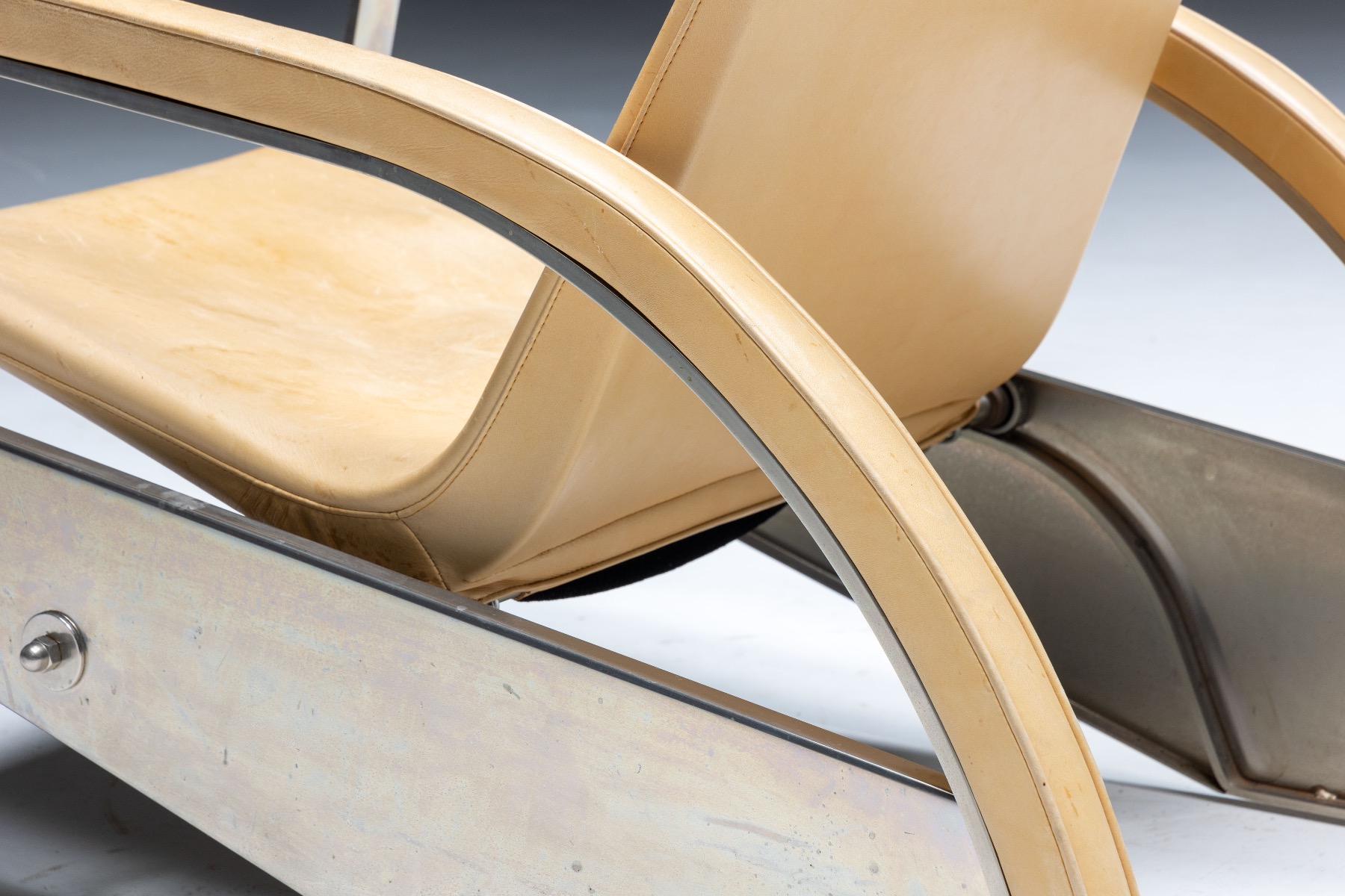Grand Repos Lounge Chair D80 by Jean Prouvé for Tecta - 1980s