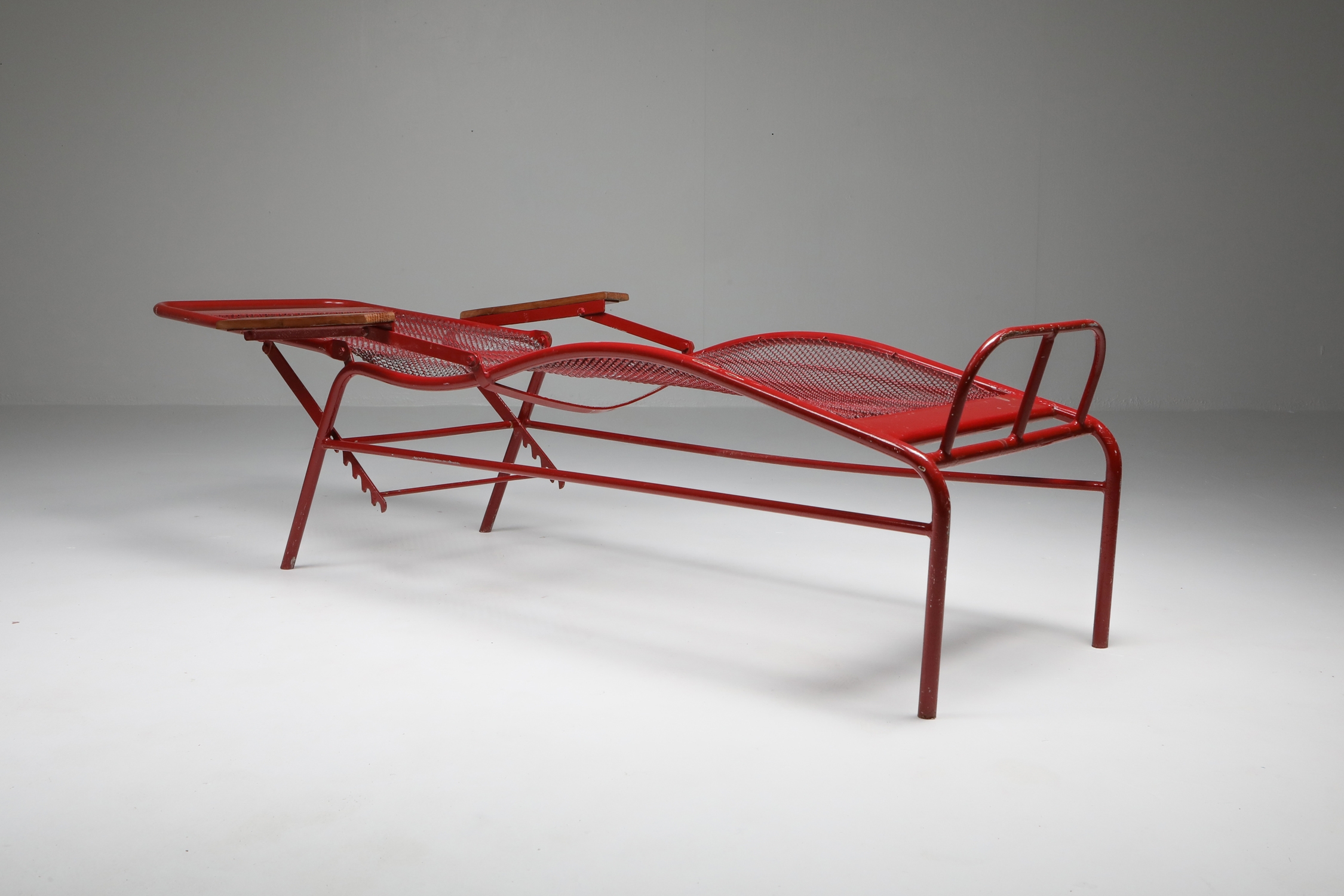 Jean Prouvé & Jules Leleu Reclining Chaise Longue for Martel de Janvile - 1937