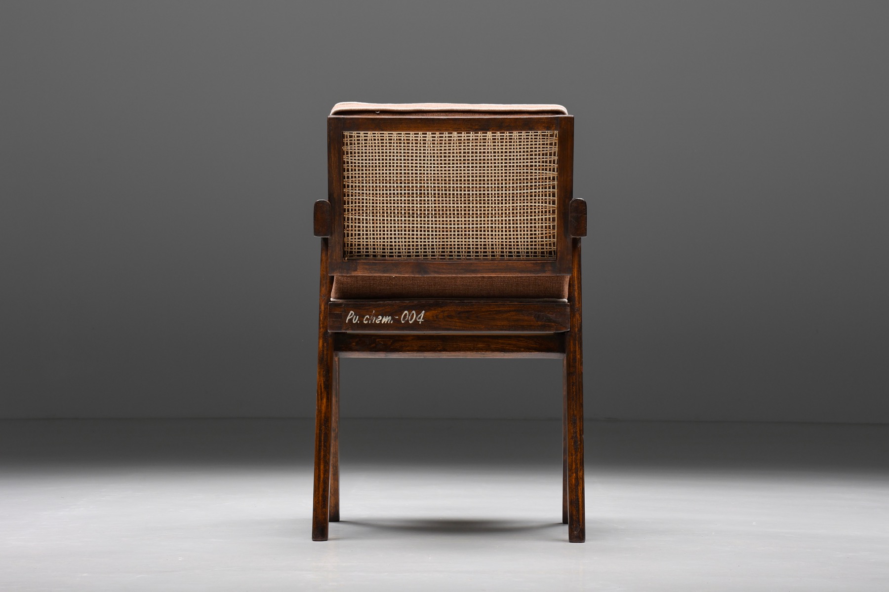 Office Cane Chairs by Pierre Jeanneret - 1955