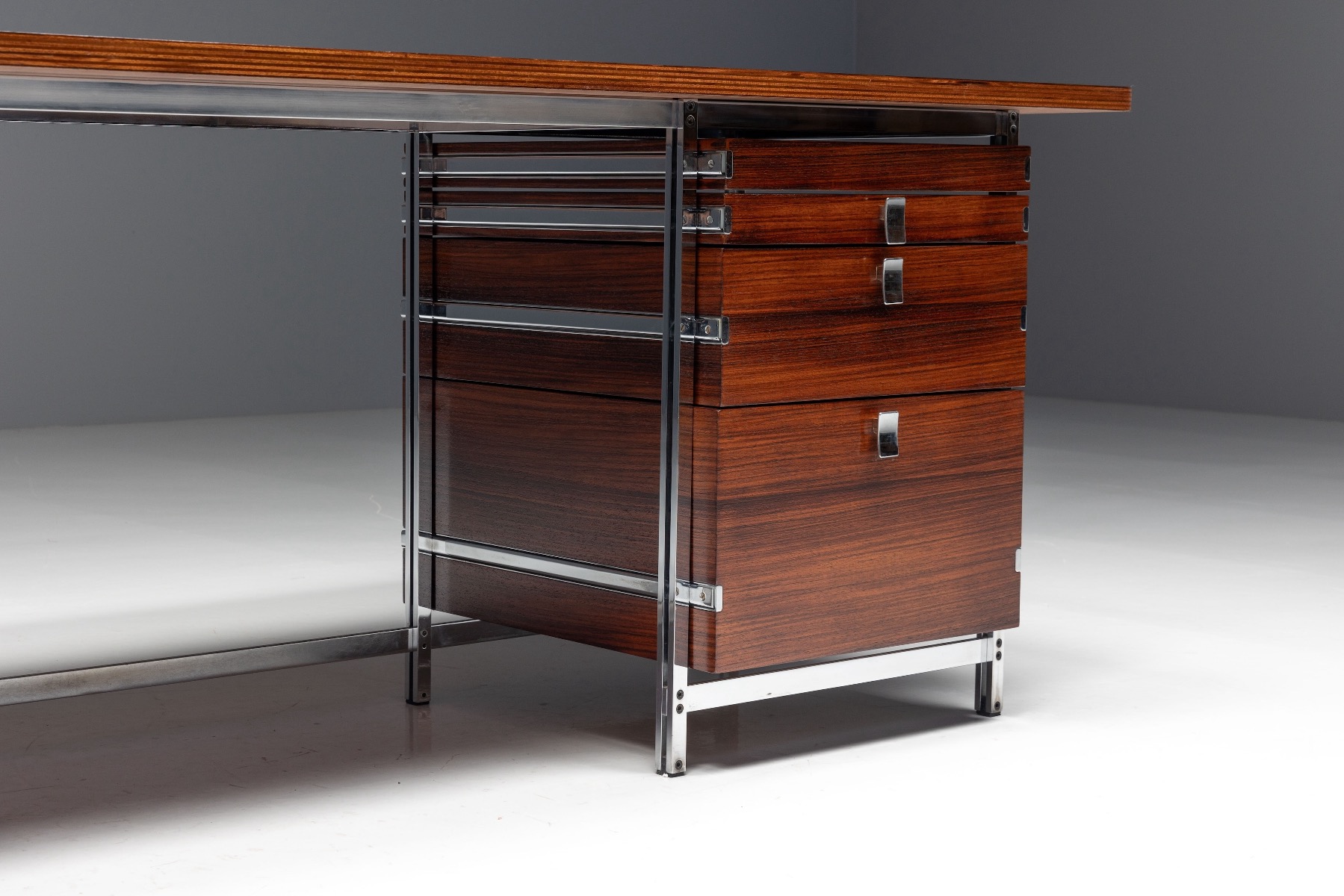 Executive Desk by Jules Wabbes for Mobilier Universel - 1950s