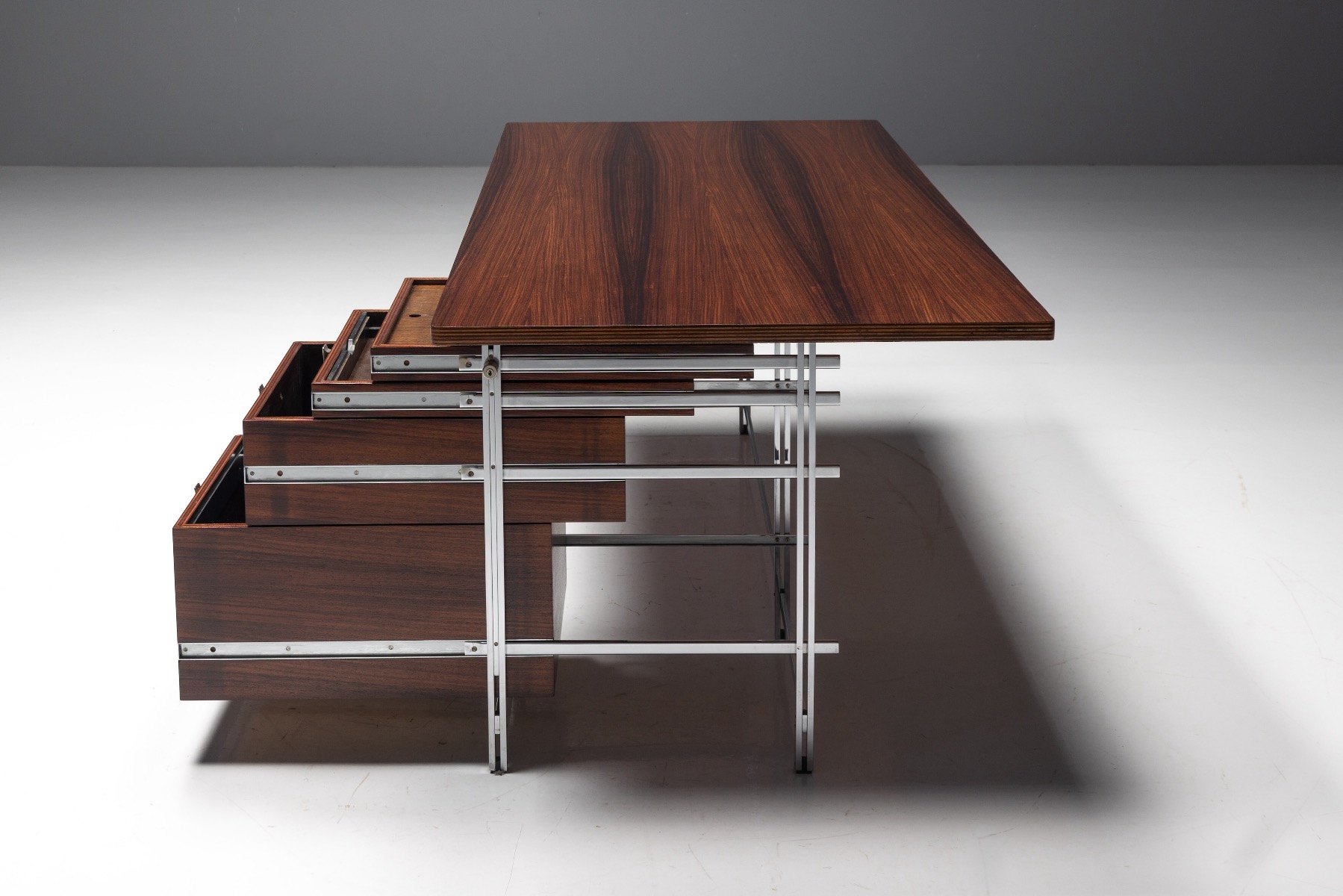Executive Desk by Jules Wabbes for Mobilier Universel - 1950s