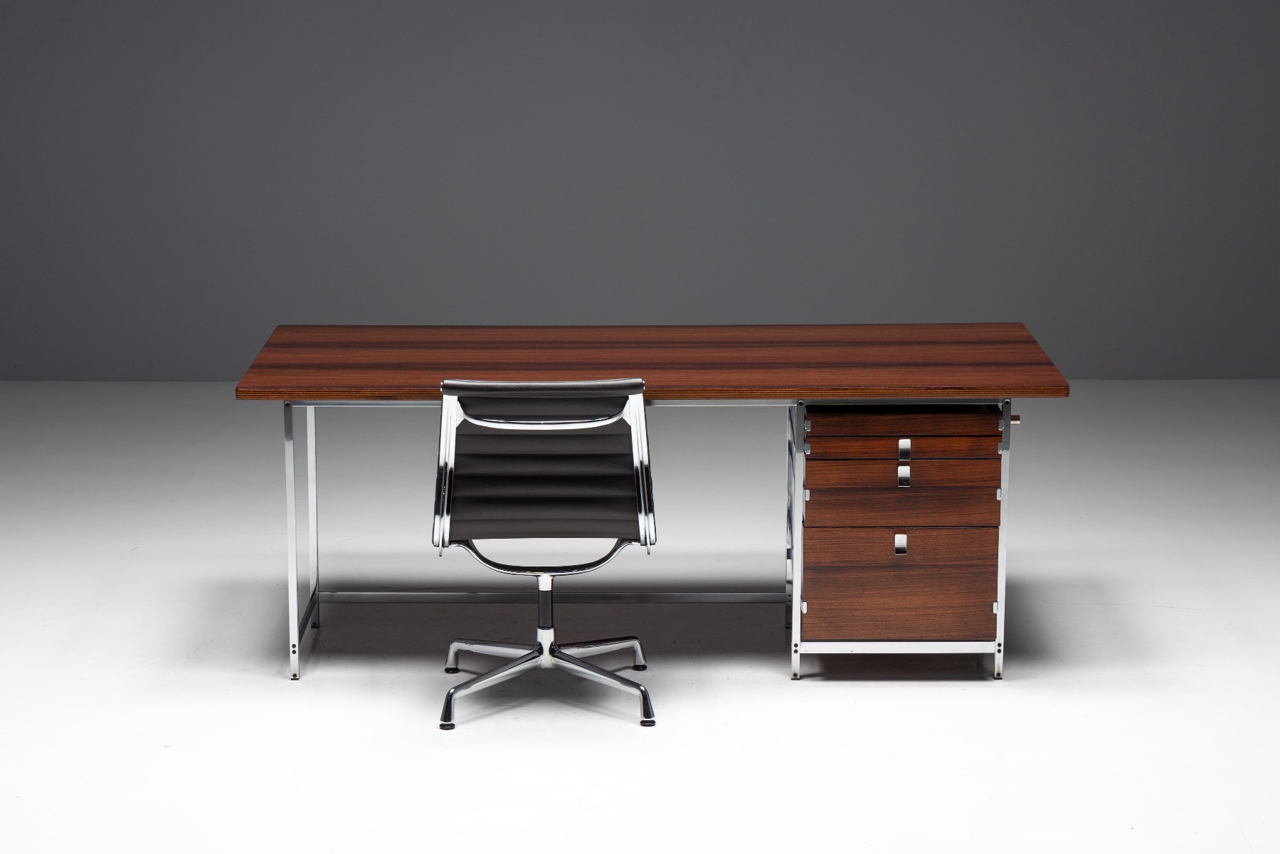 Executive Desk by Jules Wabbes for Mobilier Universel - 1950s