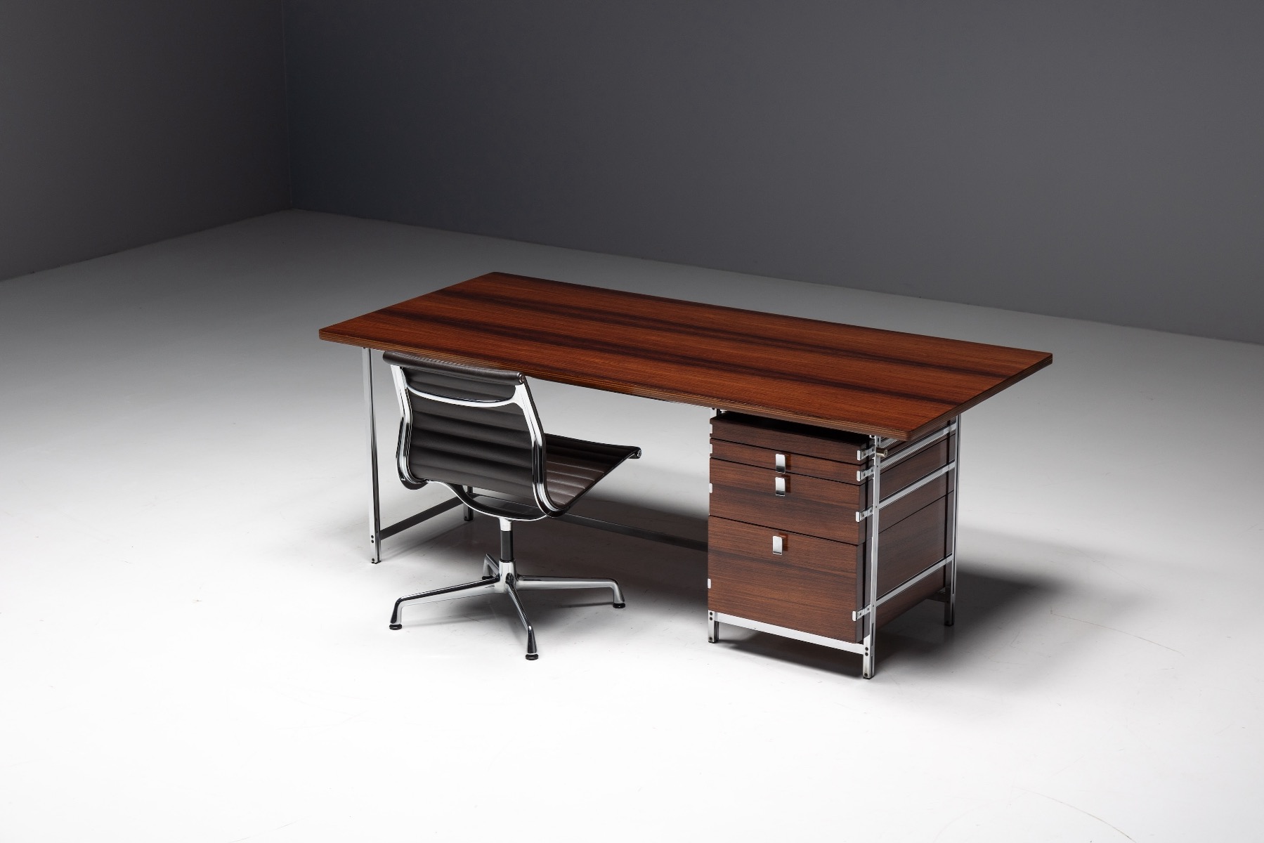 Executive Desk by Jules Wabbes for Mobilier Universel - 1950s