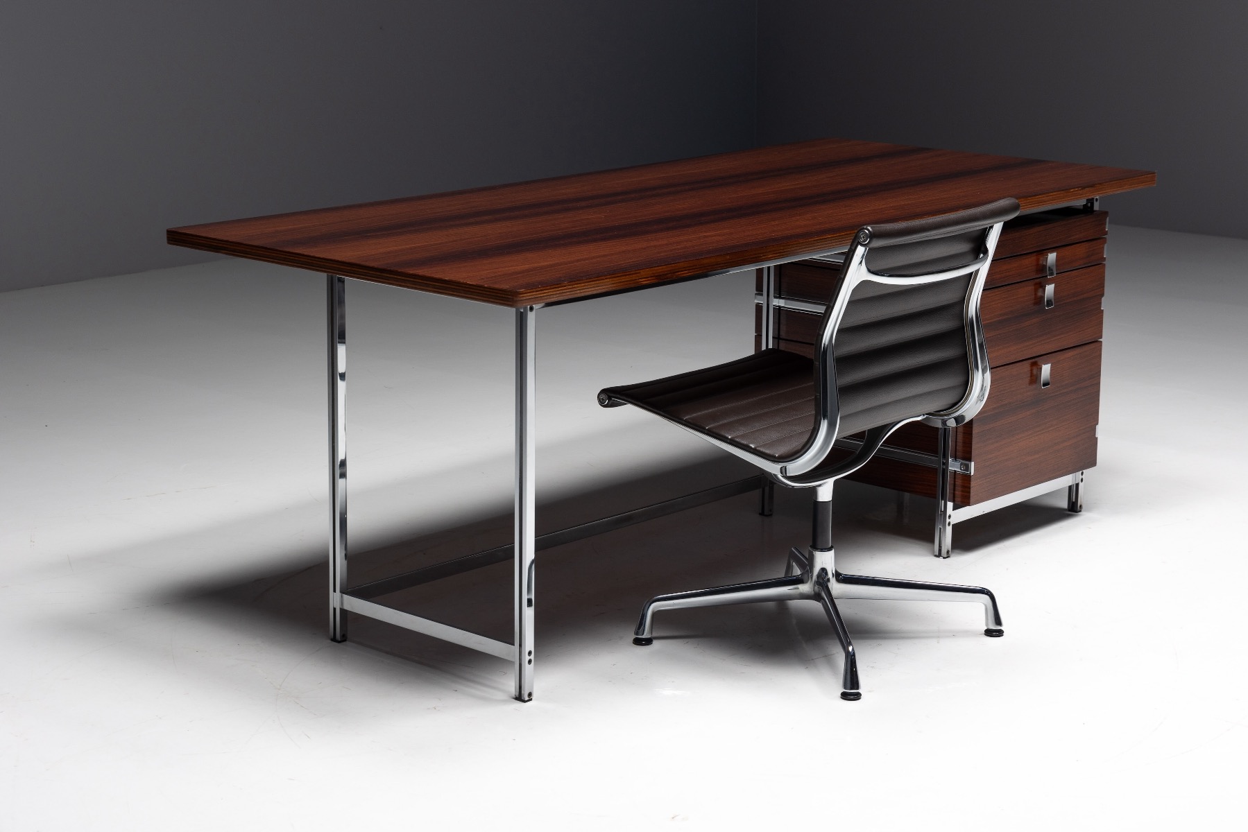 Executive Desk by Jules Wabbes for Mobilier Universel - 1950s