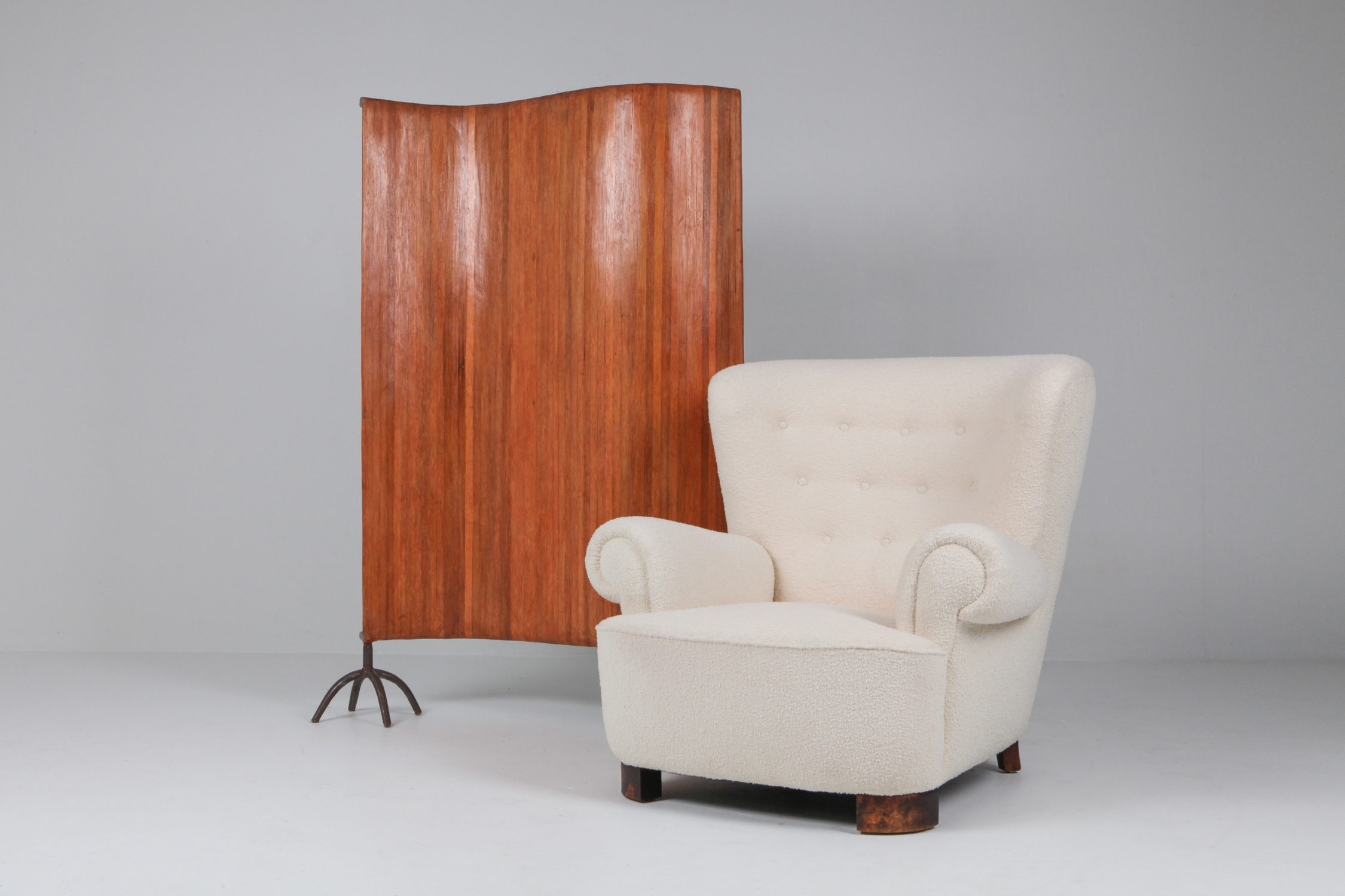 Vintage Industrial Chic Room Divider - 1950s 