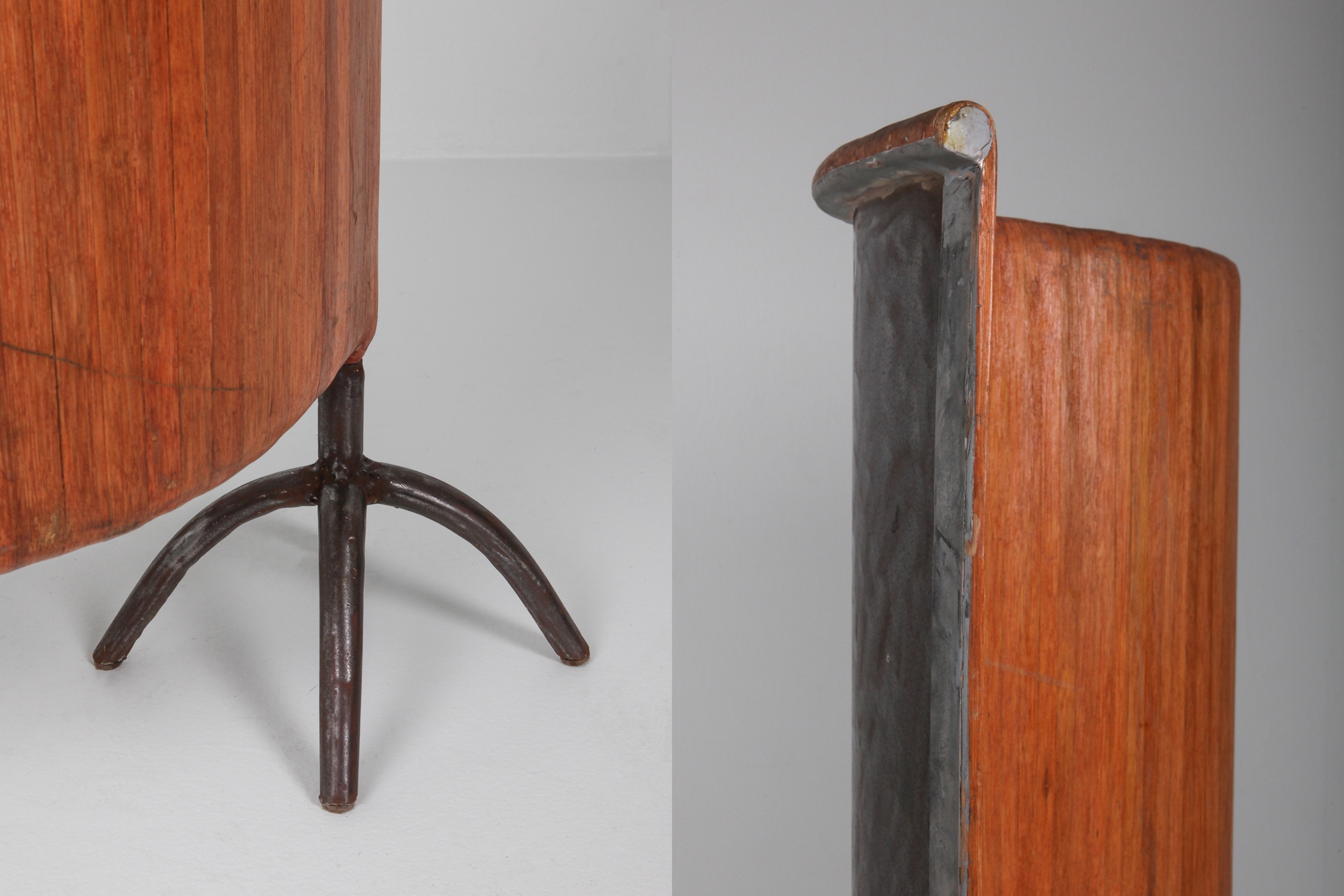 Vintage Industrial Chic Room Divider - 1950s 
