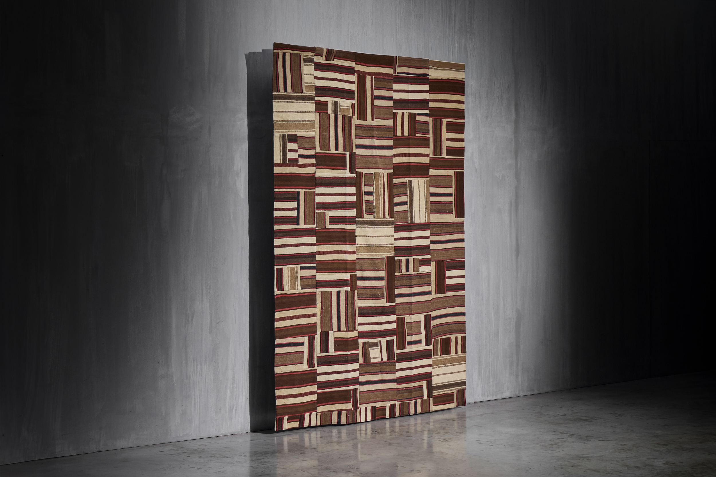 Kurdish Kilim Patchwork Rug, East Anatolia - Circa 1950