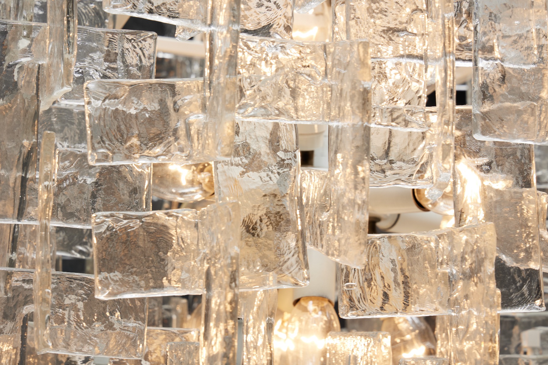 Large Chandelier For Mazzega by Carlo Nason - 1960s