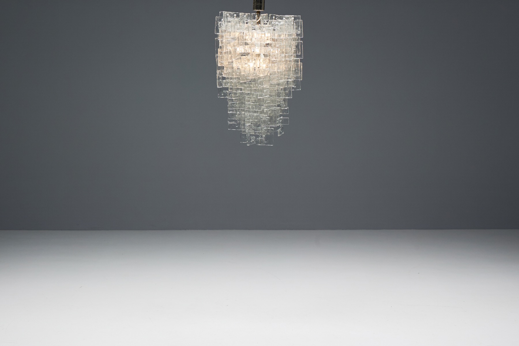 Large Chandelier For Mazzega by Carlo Nason - 1960s
