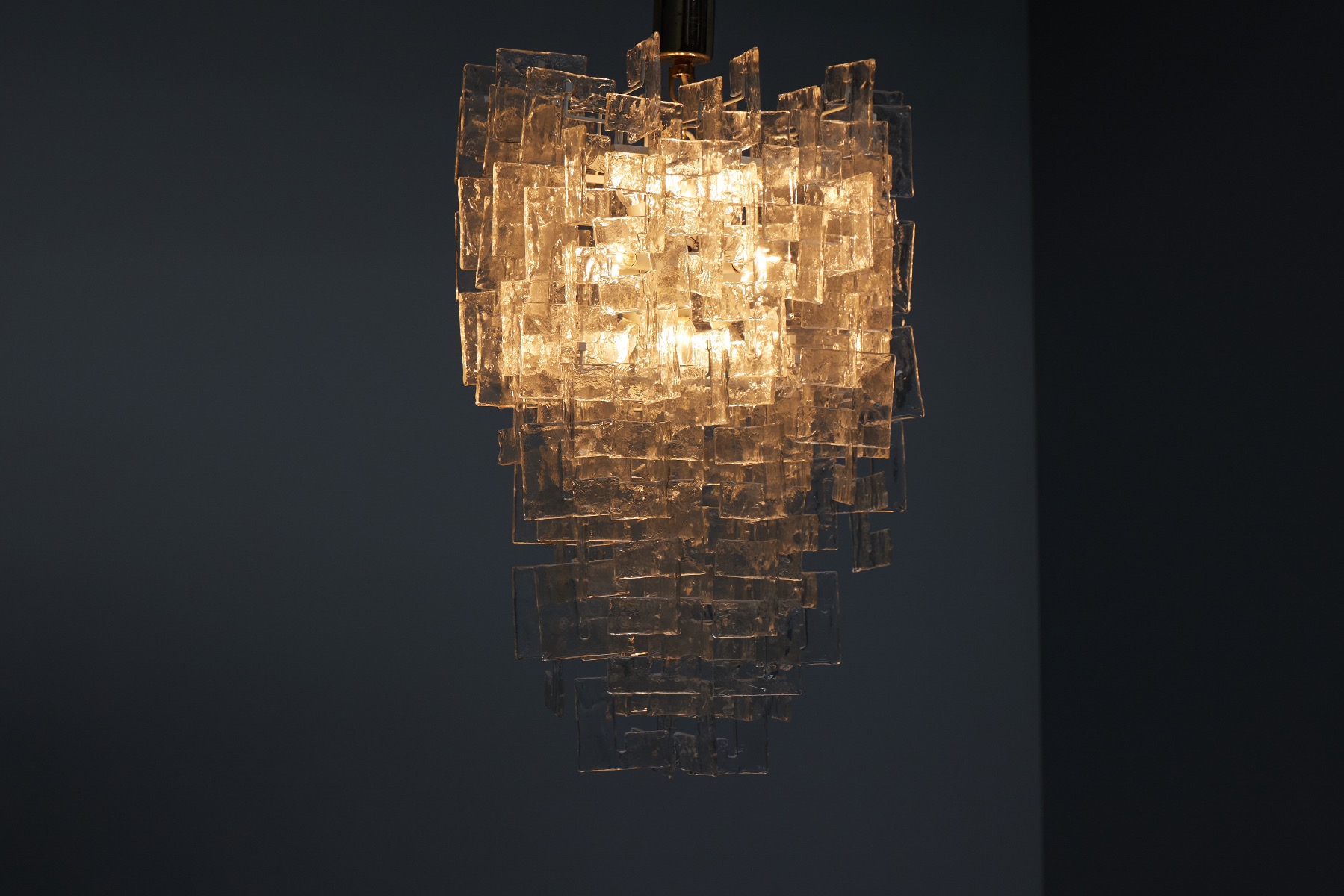 Large Chandelier For Mazzega by Carlo Nason - 1960s