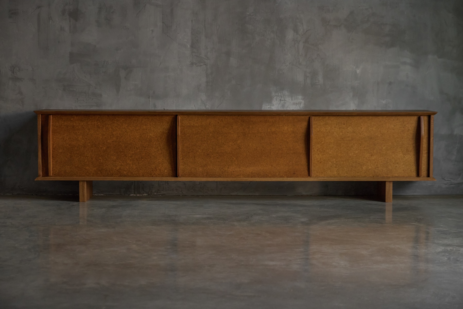 Large Sideboard with Charlotte Perriand Doors, Le Mans, France - 1954