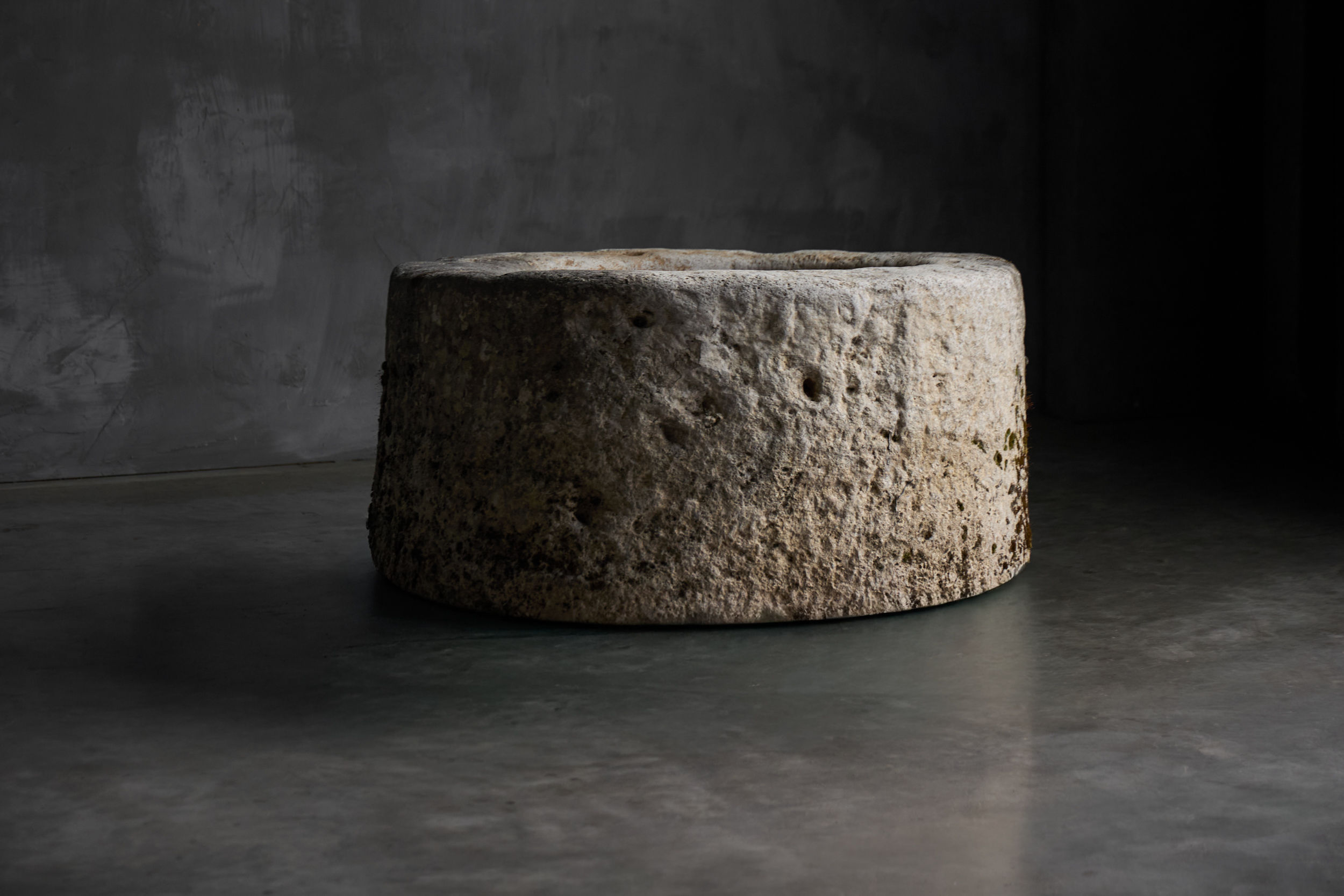 Large Vernacular Stone Basin, Italy - 19th Century