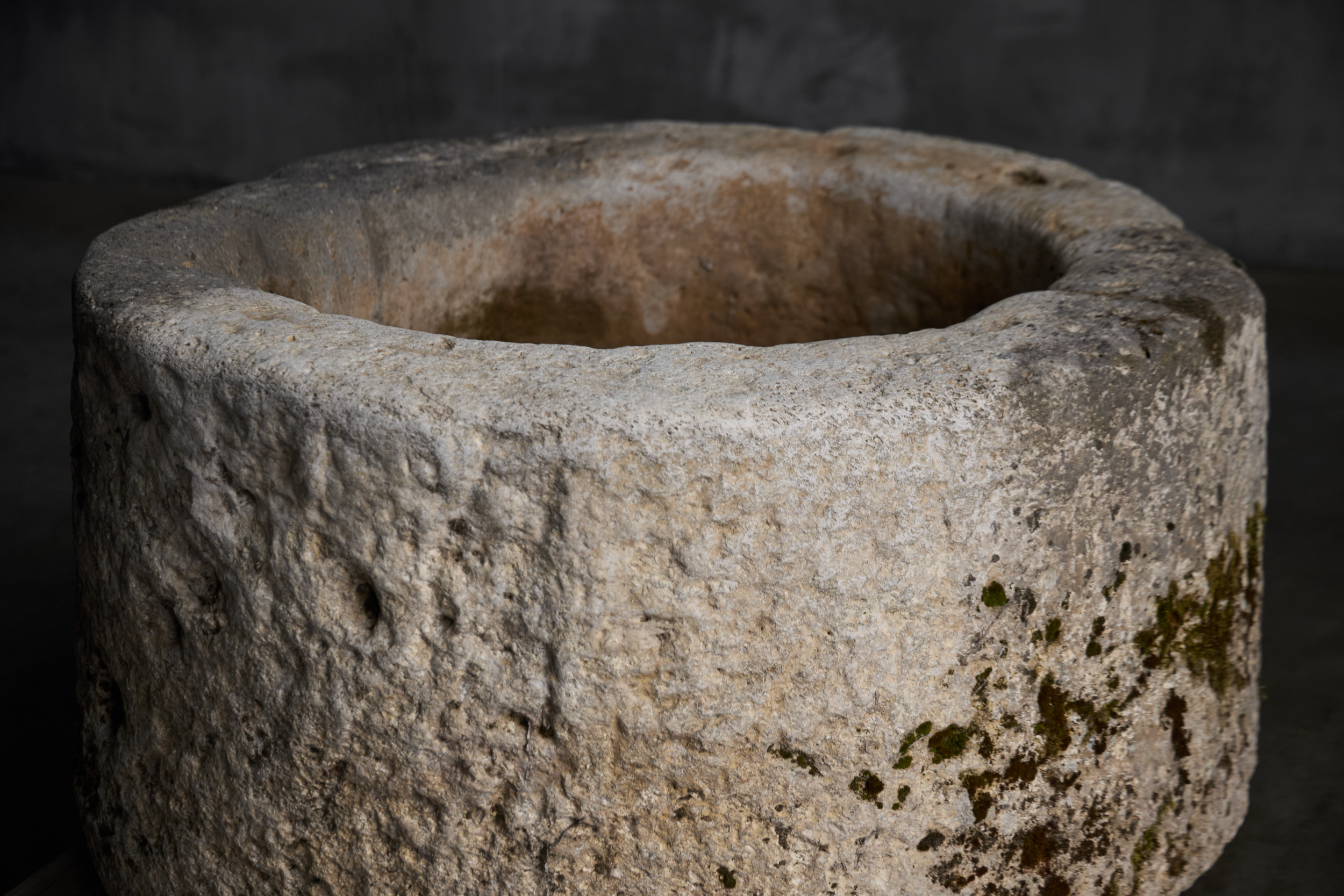 Large Vernacular Stone Basin, Italy - 19th Century