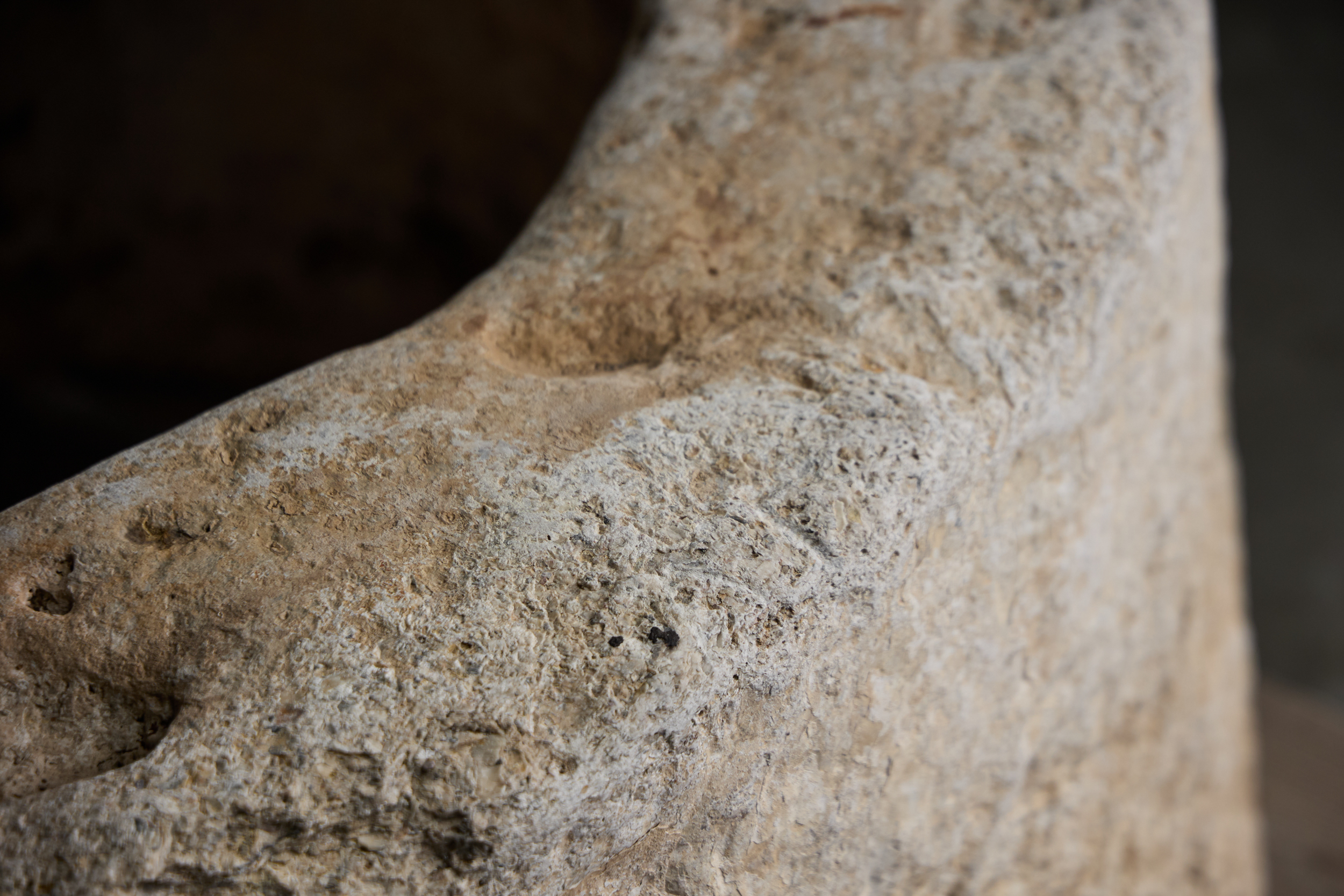 Large Vernacular Stone Basin, Italy - 19th Century