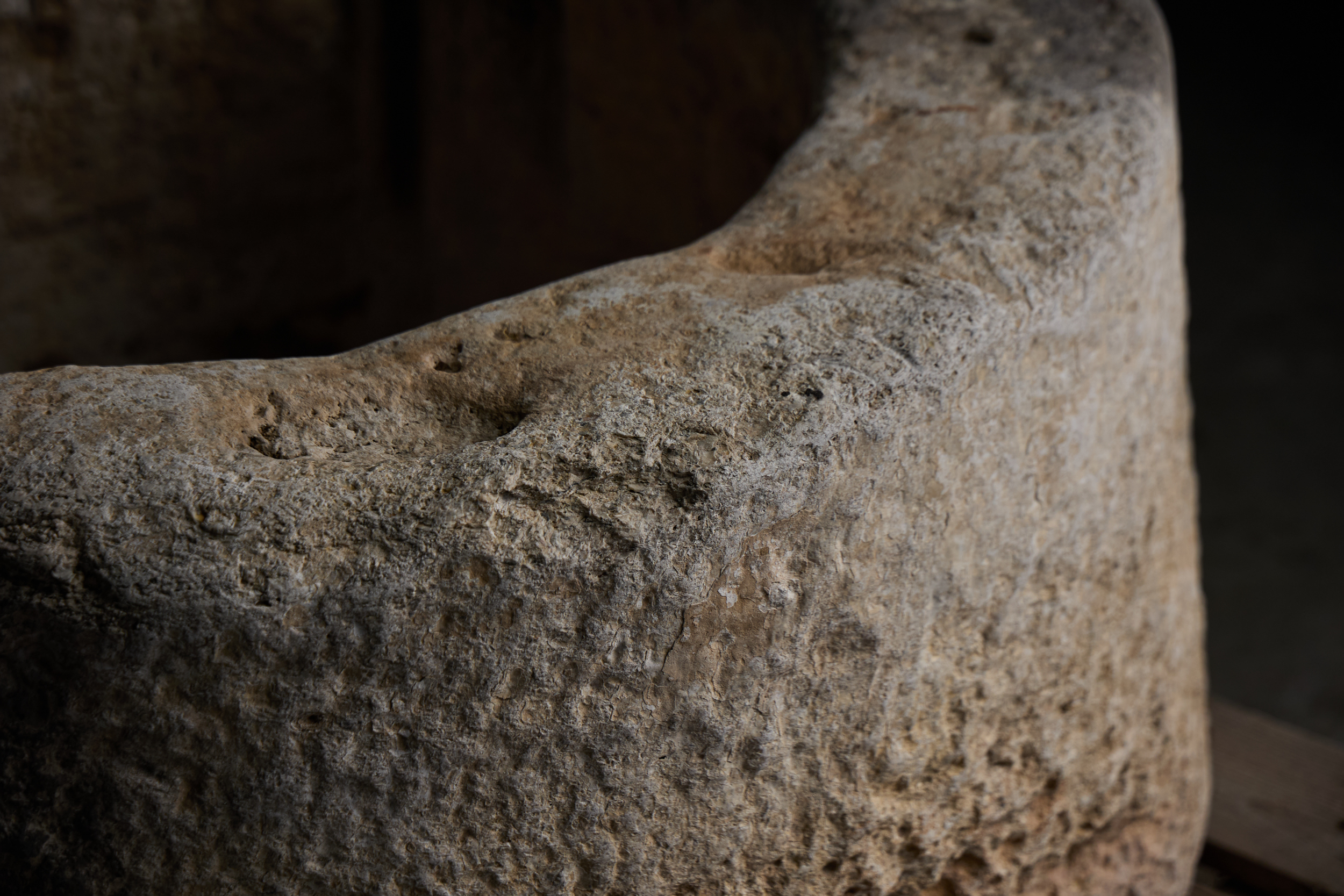 Large Vernacular Stone Basin, Italy - 19th Century