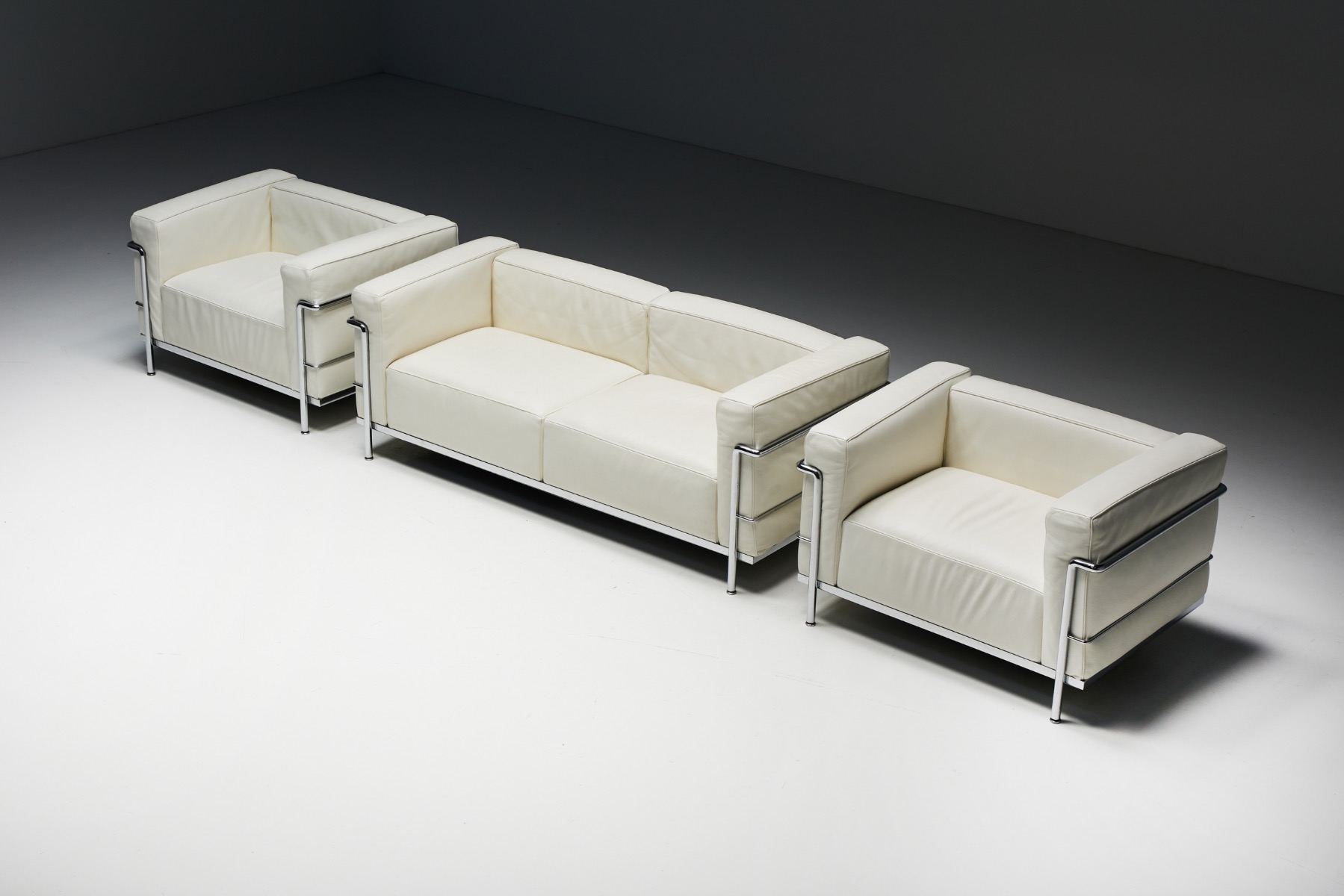 LC3 Armchair by Le Corbusier for Cassina - 1990s