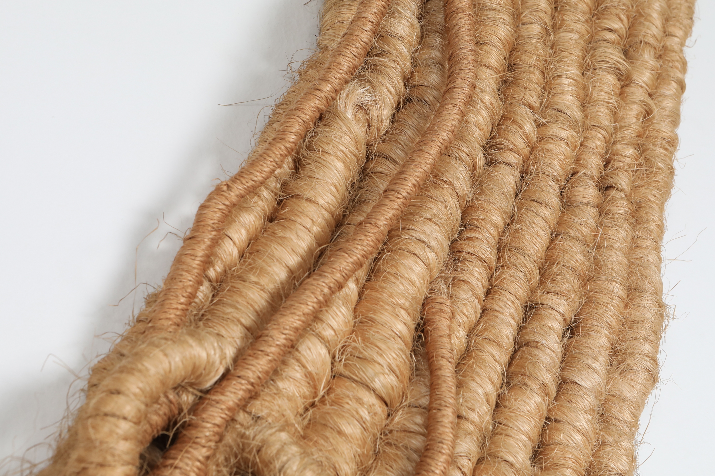 Fiber art tapestry by Opie Boel 'Fertile World' - 1970's