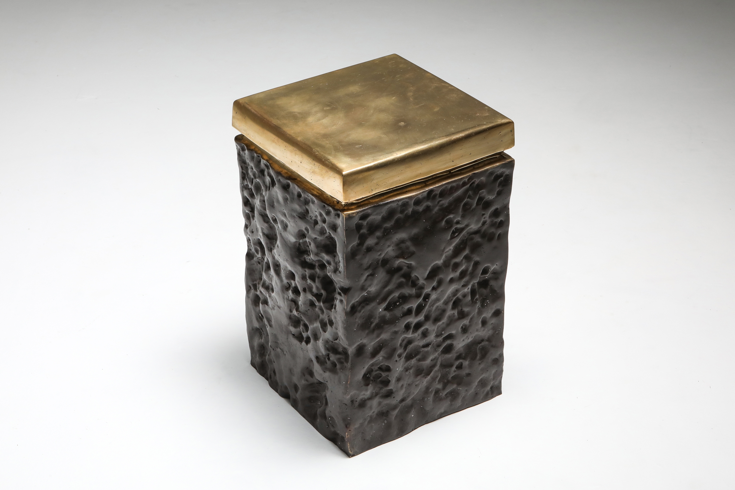 Black and Bronze Lava Stools - 2010