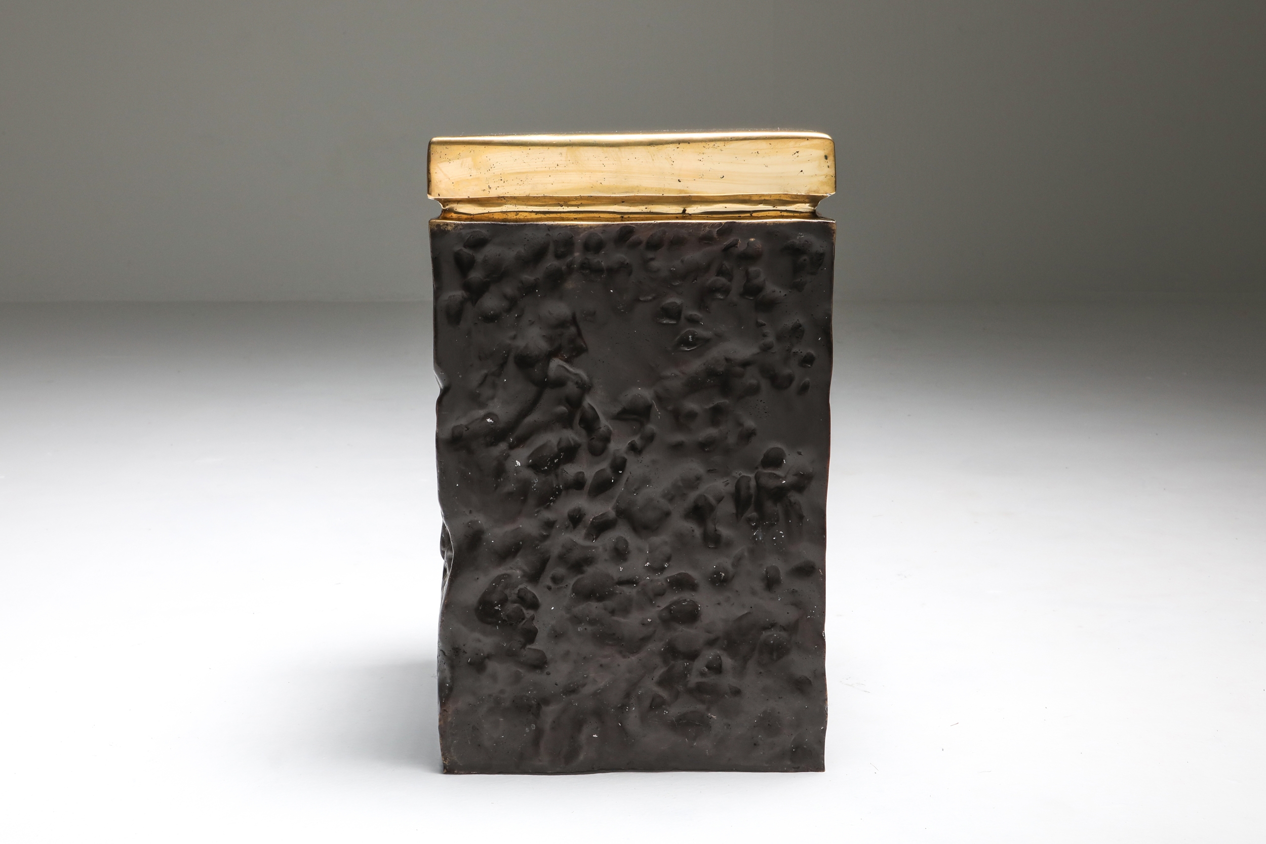 Black and Bronze Lava Stools - 2010