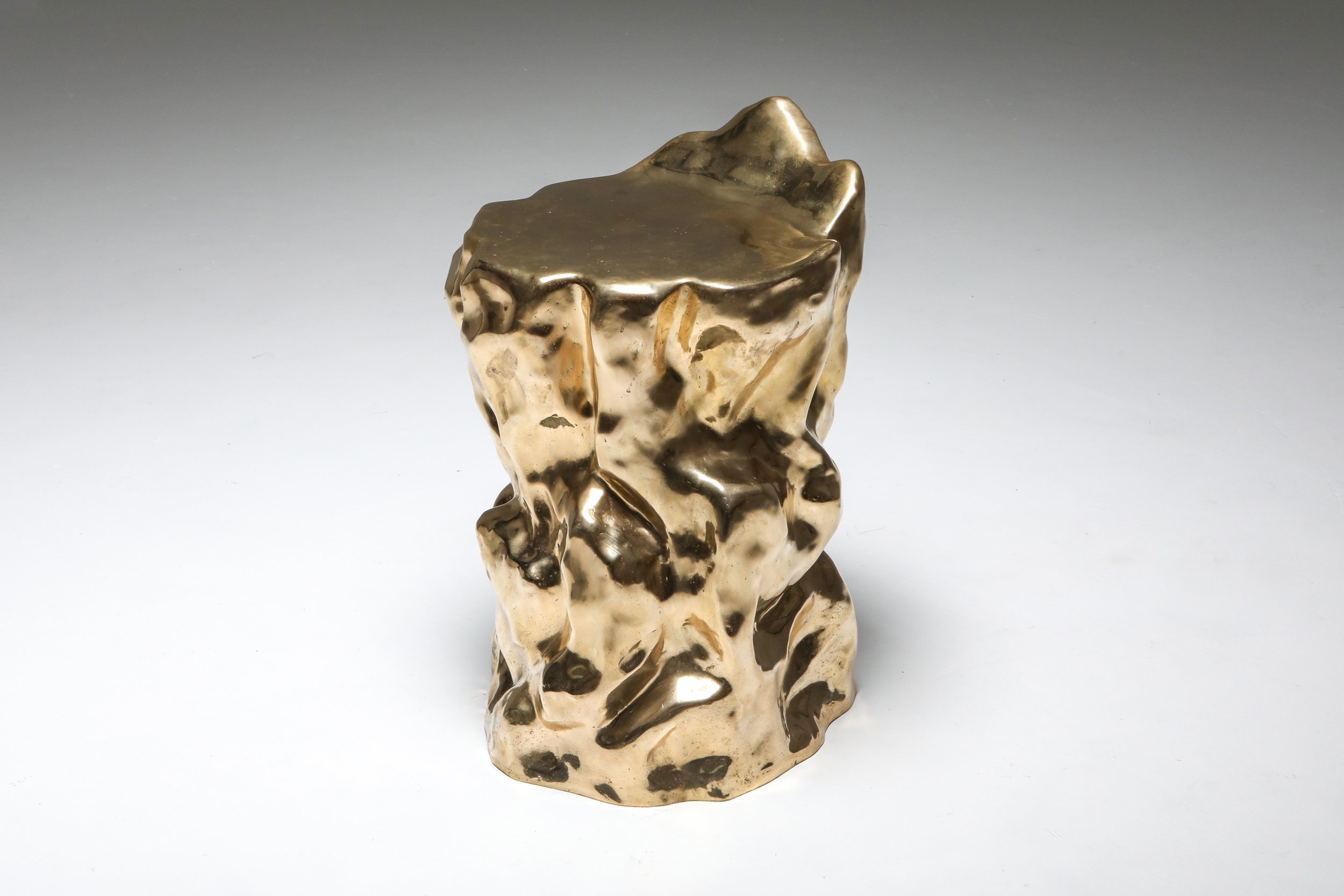 Bronze Lava Stool II - 2010