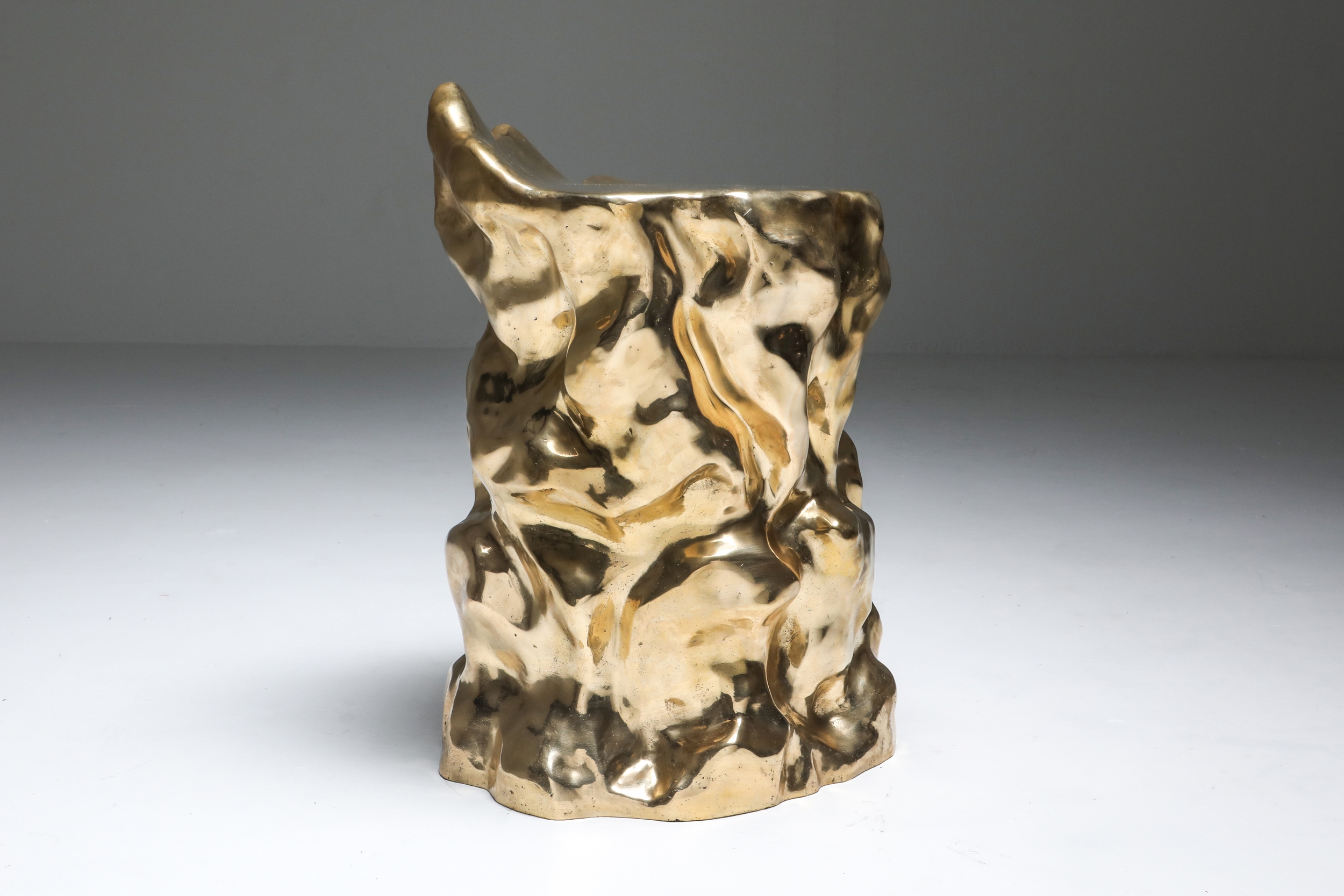 Bronze Lava Stool II - 2010