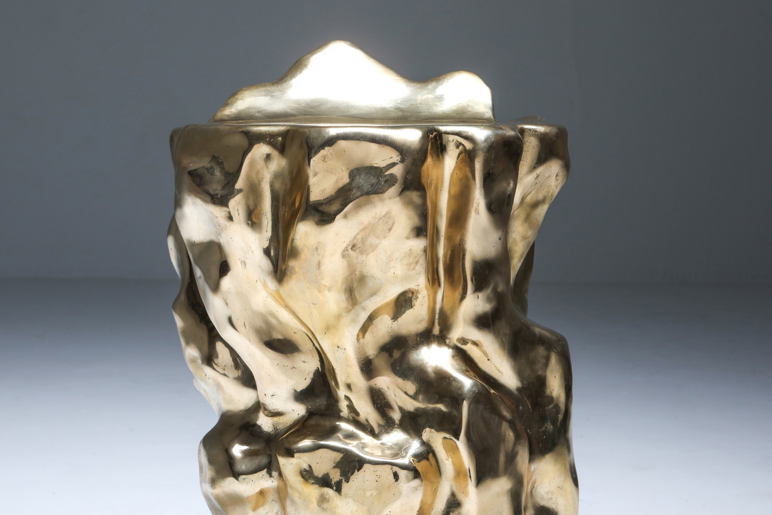Bronze Lava Stool II - 2010