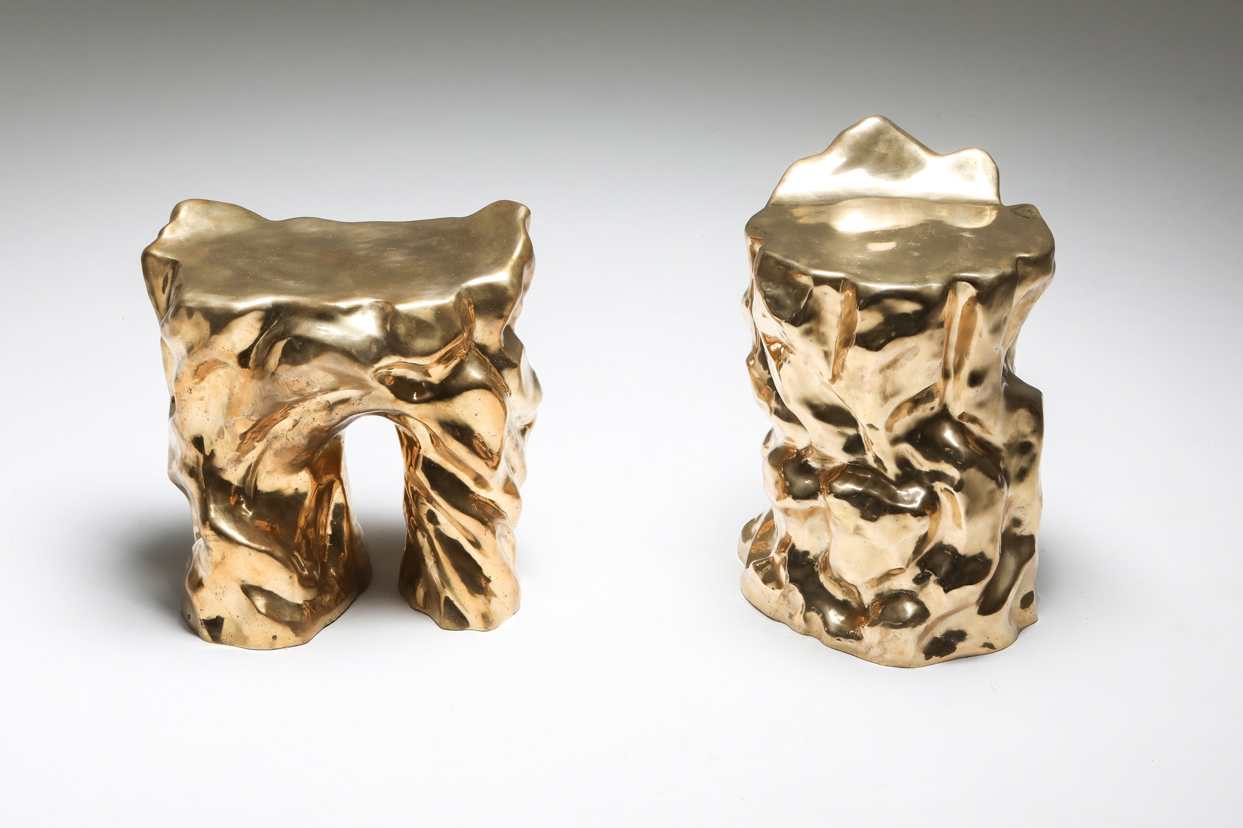 Bronze Lava Stool - 2010