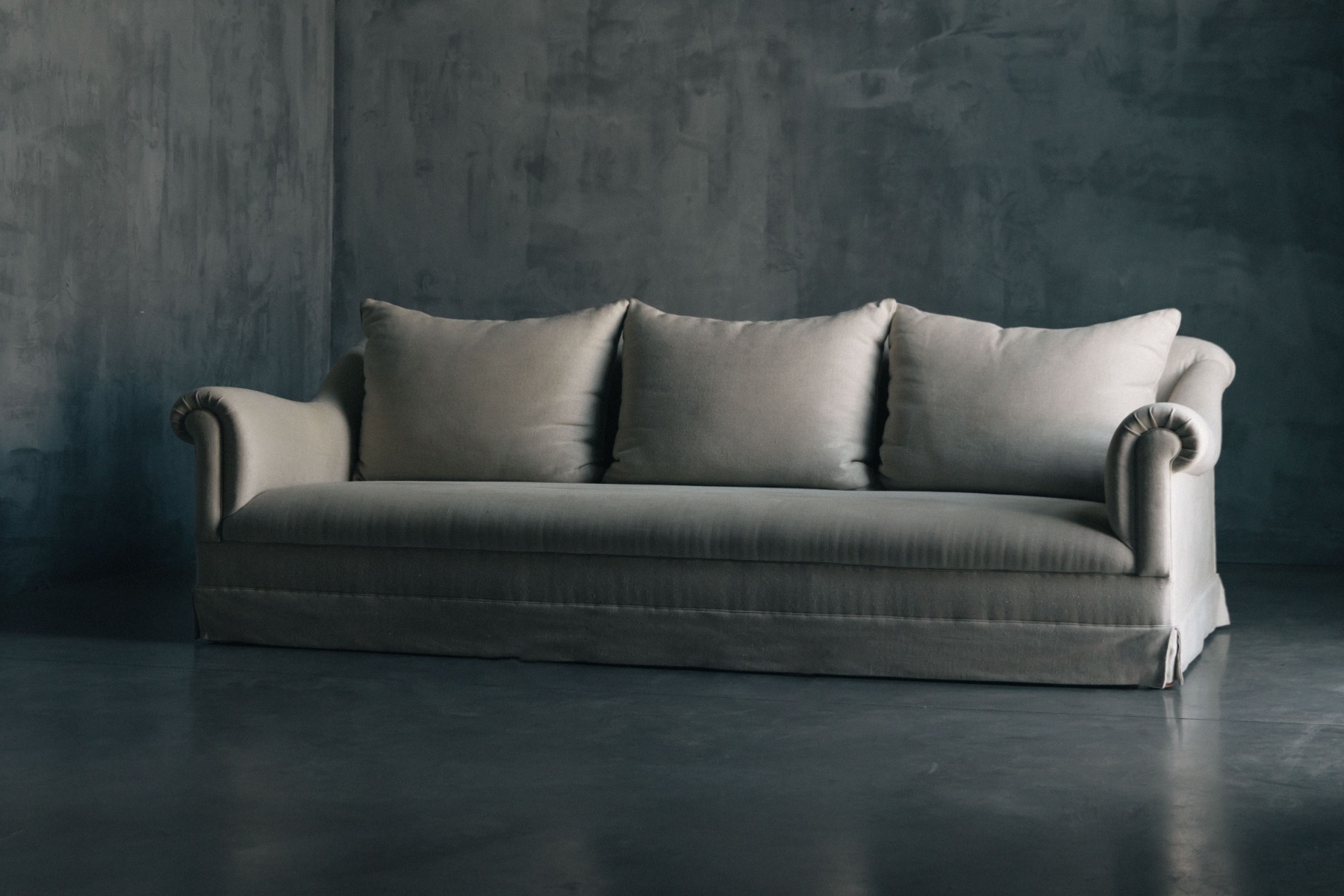Linen Sofa by Axel Vervoordt - 21st Century