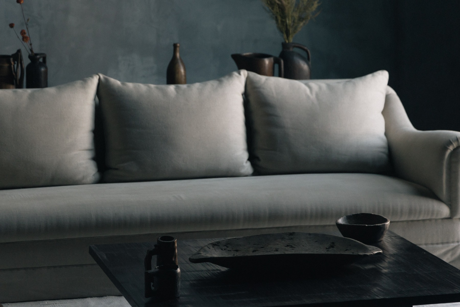 Linen Sofa by Axel Vervoordt - 21st Century