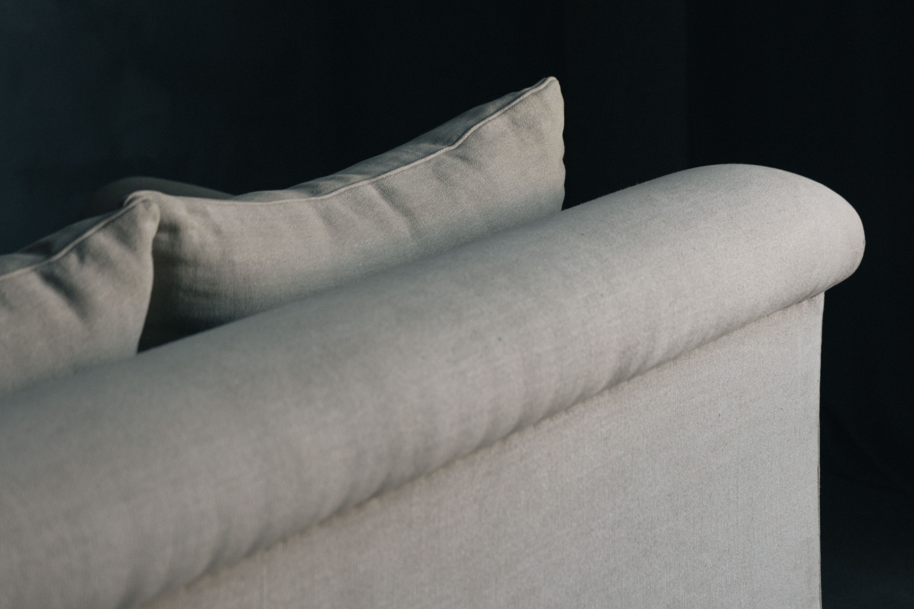 Linen Sofa by Axel Vervoordt - 21st Century