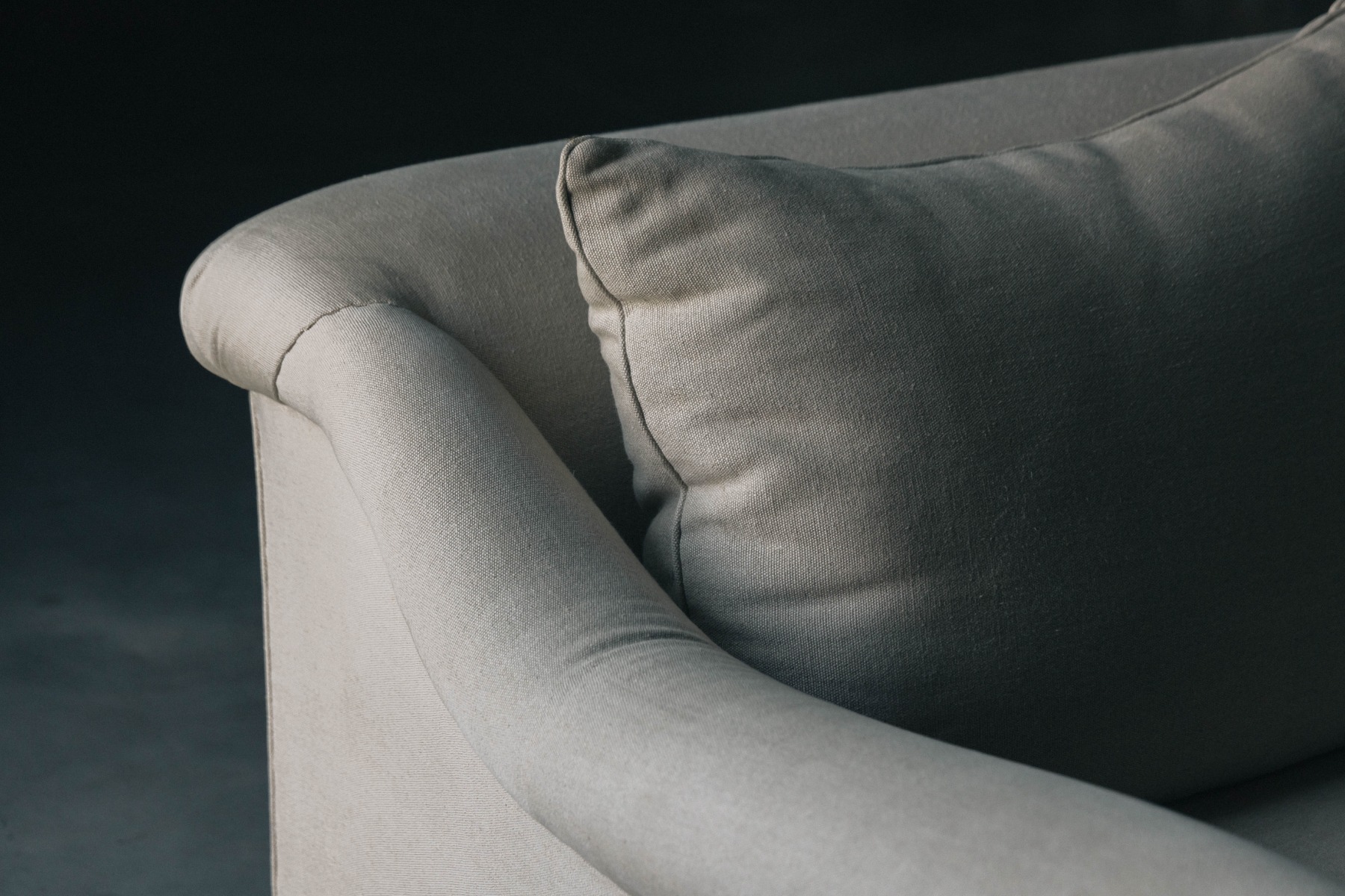 Linen Sofa by Axel Vervoordt - 21st Century