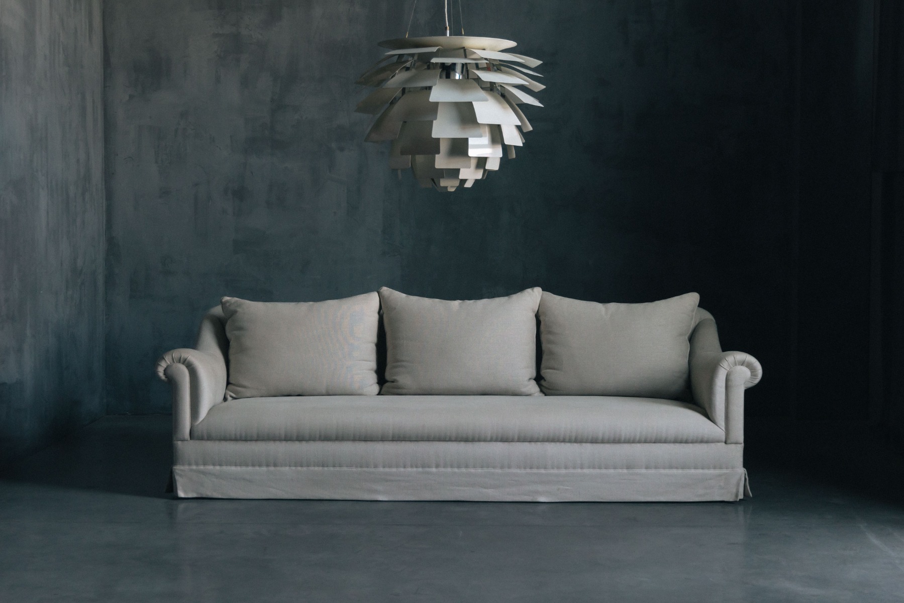 Linen Sofa by Axel Vervoordt - 21st Century