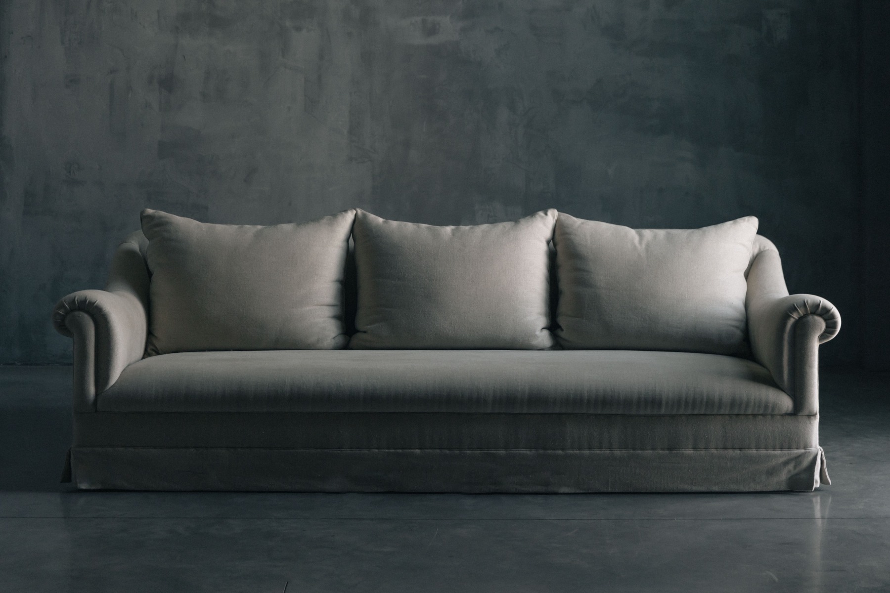 Linen Sofa by Axel Vervoordt - 21st Century