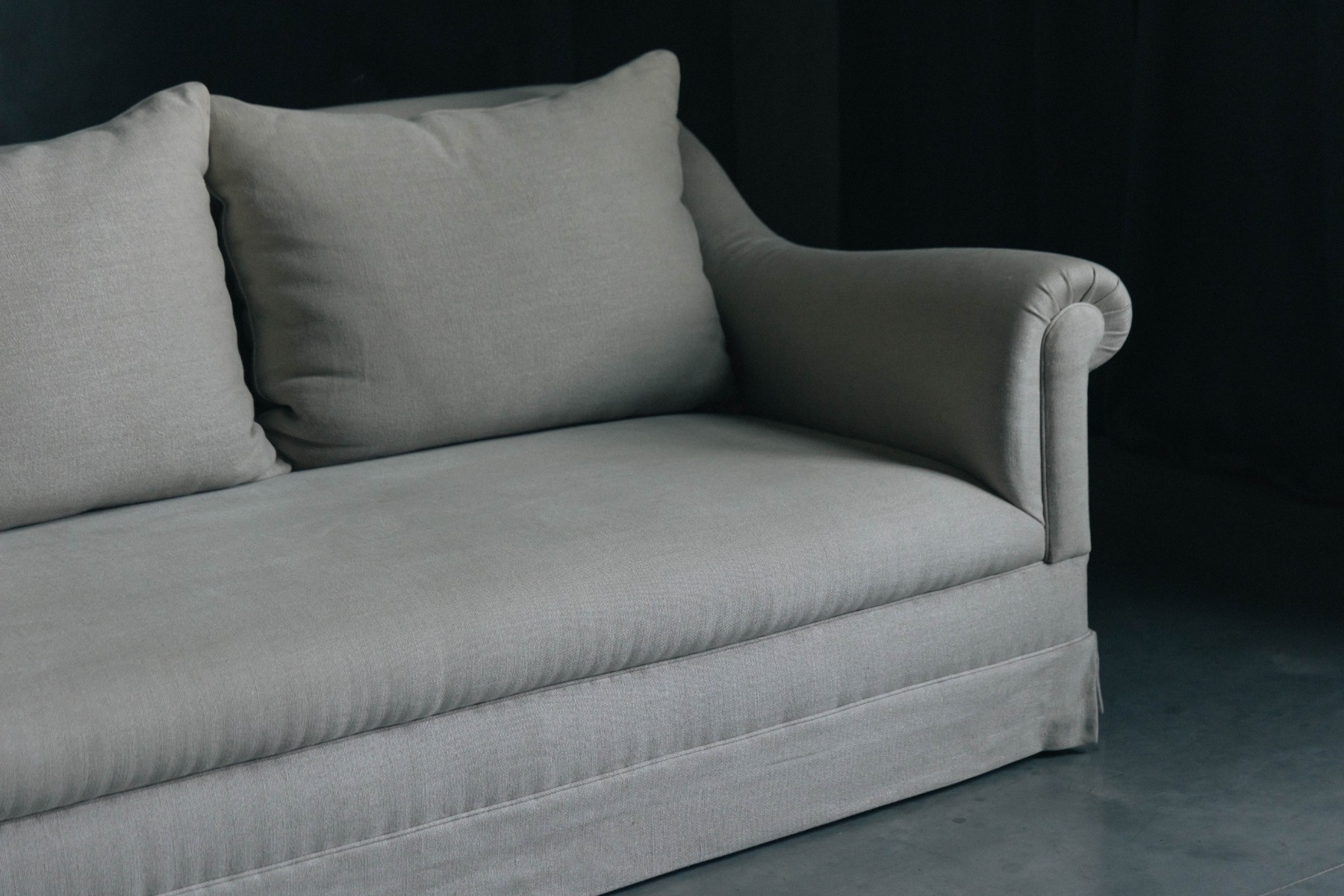 Linen Sofa by Axel Vervoordt - 21st Century