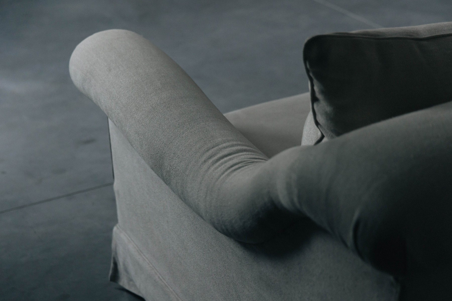 Linen Sofa by Axel Vervoordt - 21st Century