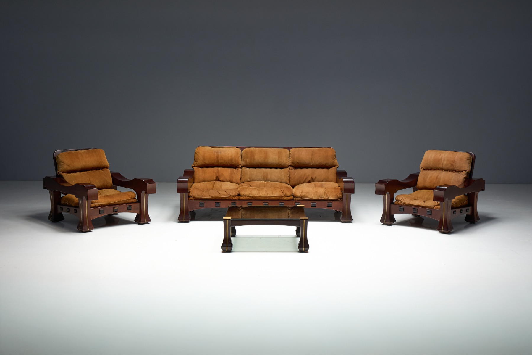 Lounge Chair by Luciano Frigerio for Frigerio di Desio, Italy - 1970s