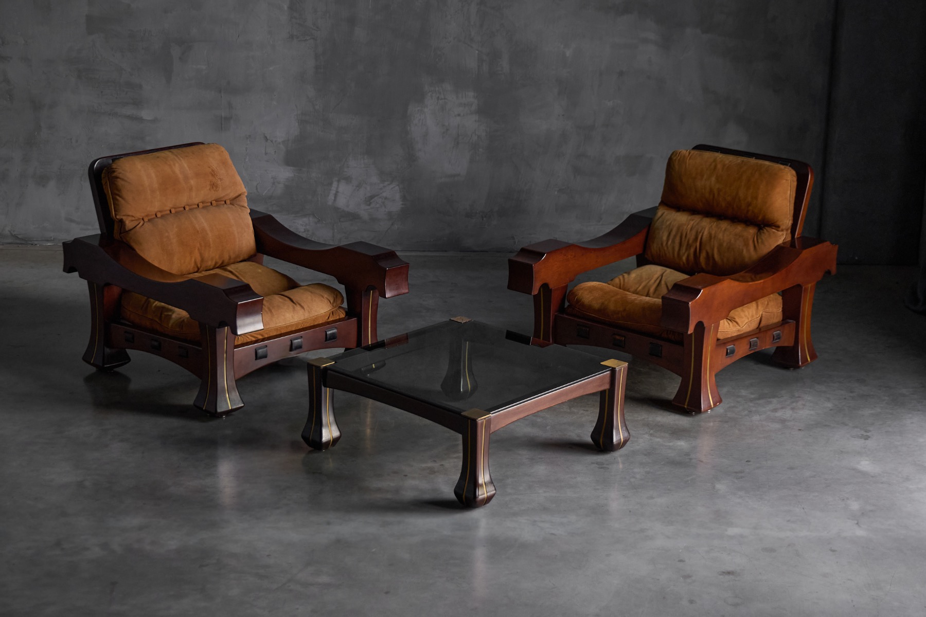 Lounge Chair by Luciano Frigerio for Frigerio di Desio, Italy - 1970s