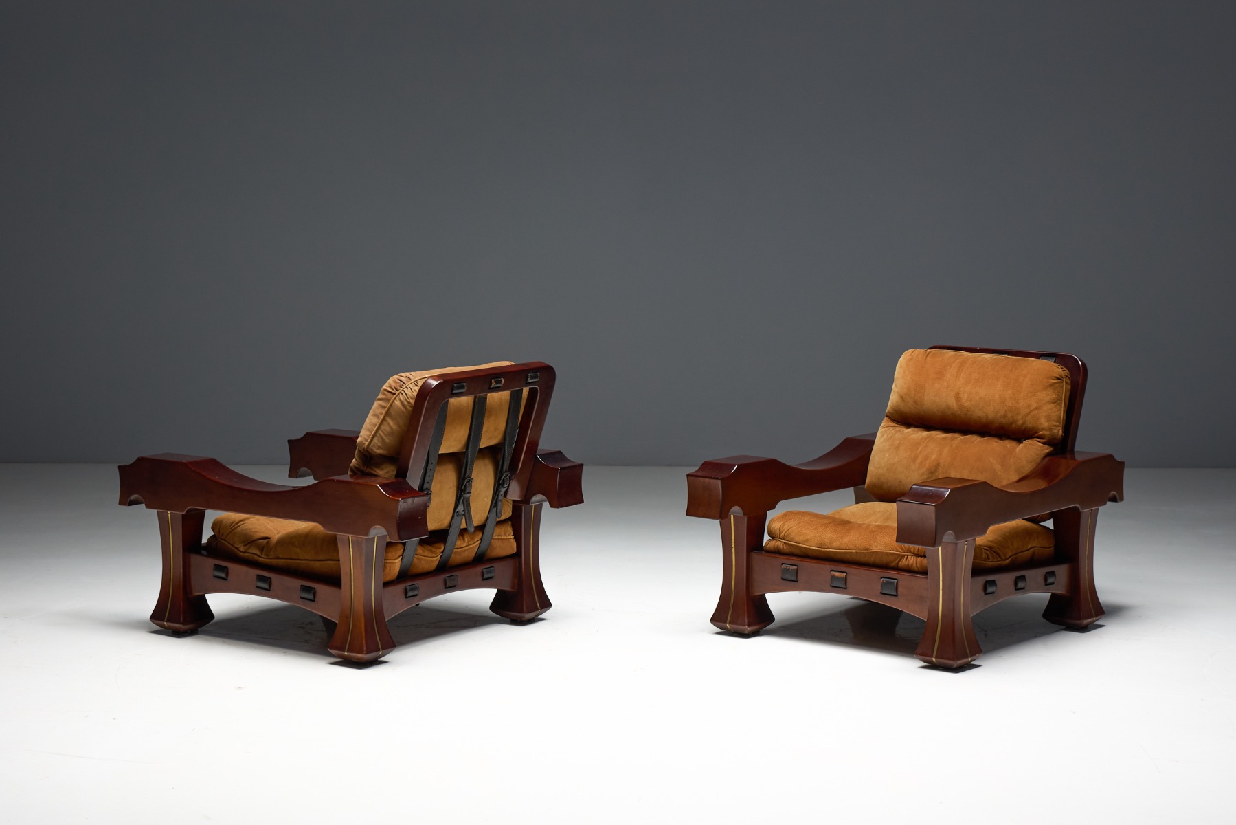 Lounge Chair by Luciano Frigerio for Frigerio di Desio, Italy - 1970s