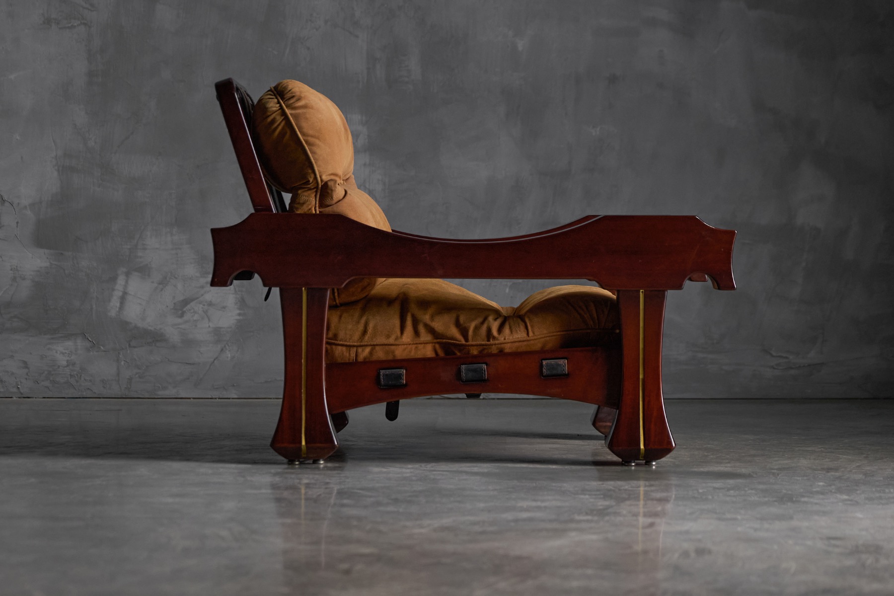 Lounge Chair by Luciano Frigerio for Frigerio di Desio, Italy - 1970s