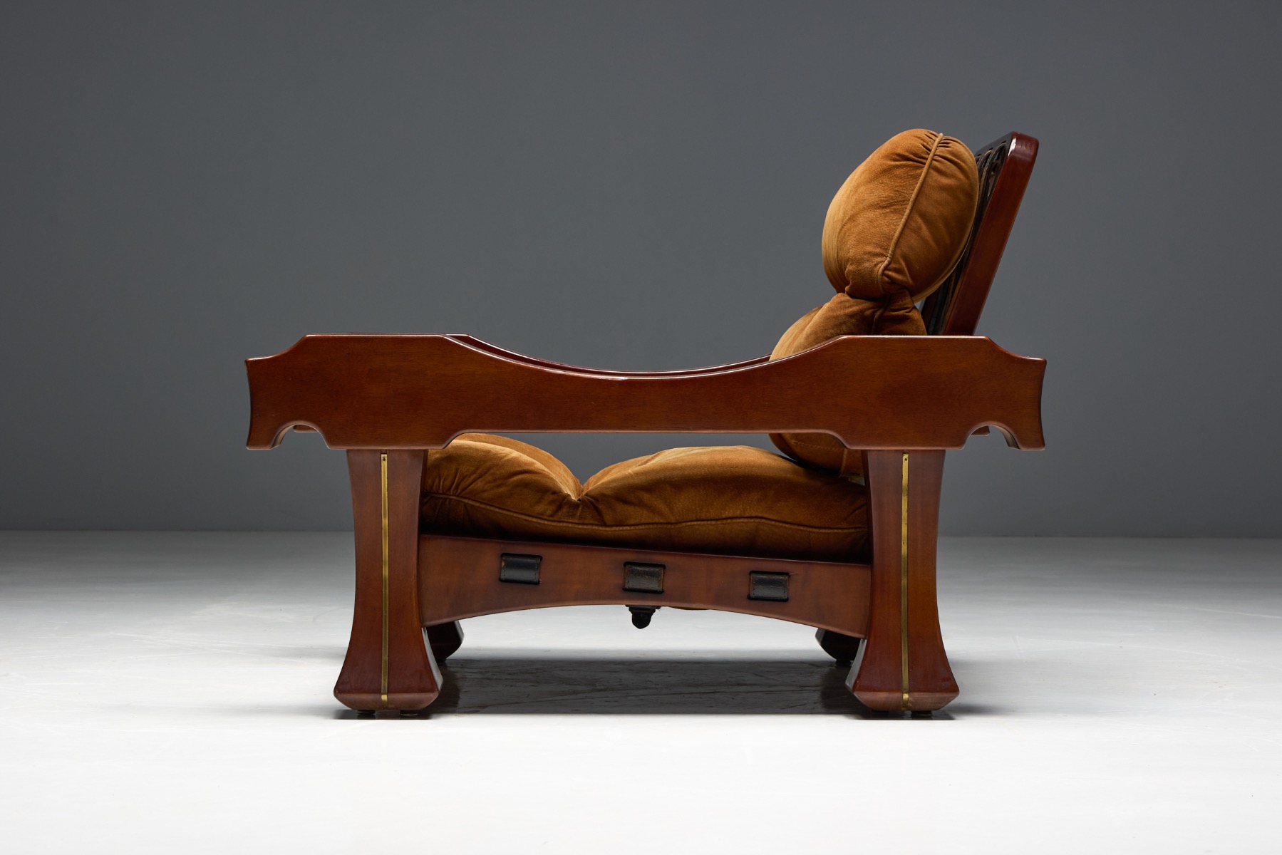 Lounge Chair by Luciano Frigerio for Frigerio di Desio, Italy - 1970s